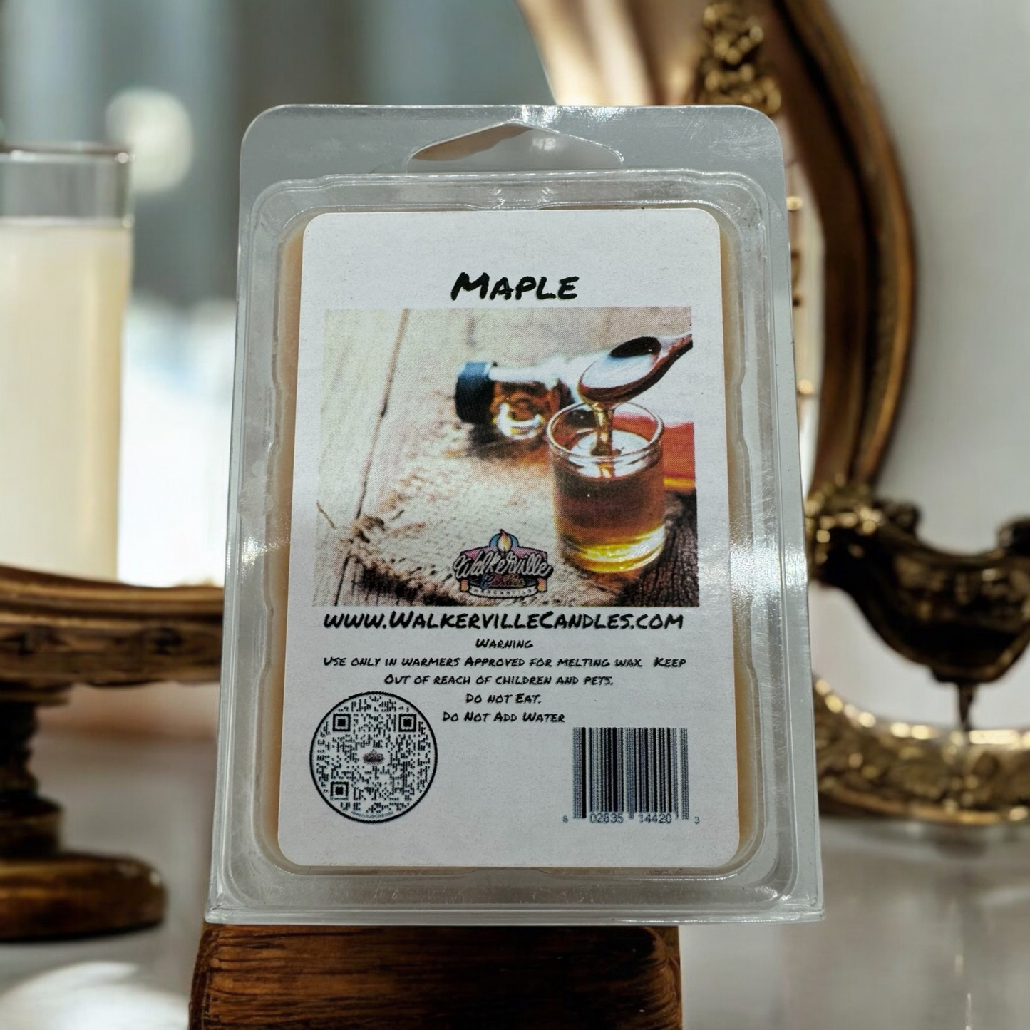 Maple Scented Handmade, Eco-friendly Wax Melt