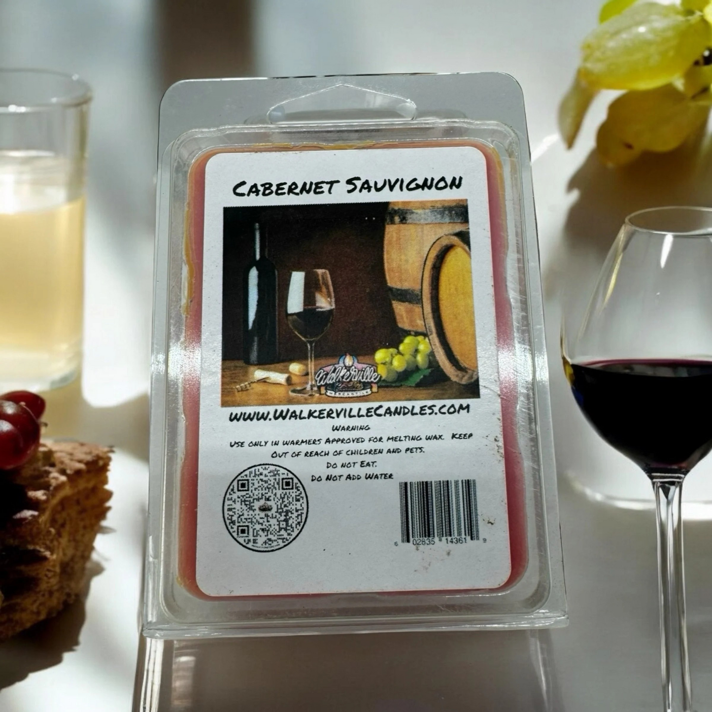 Cabernet Sauvignon Scented Handmade, Eco-friendly Wax Melt