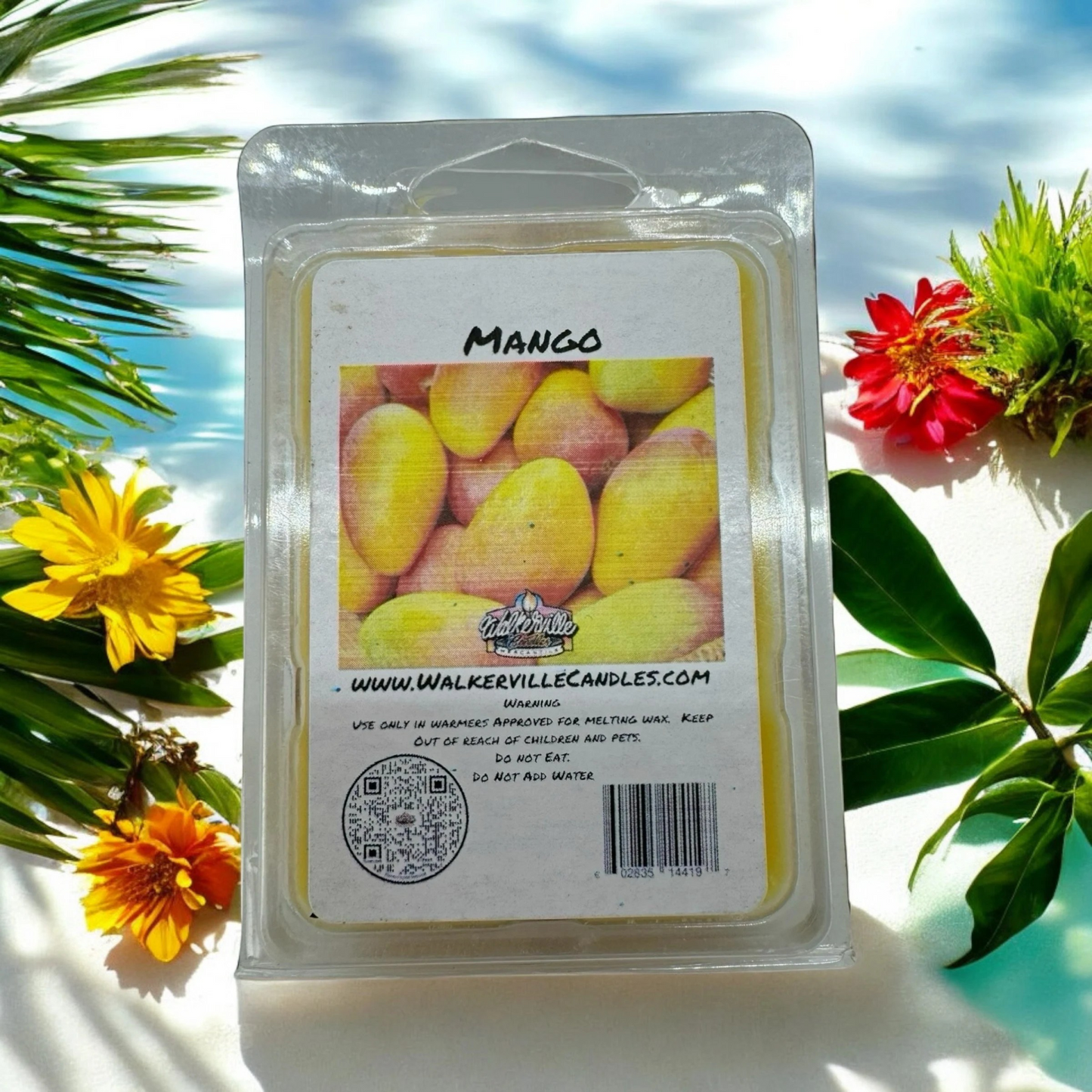 Mango Scented Handmade, Eco-friendly Wax Melt