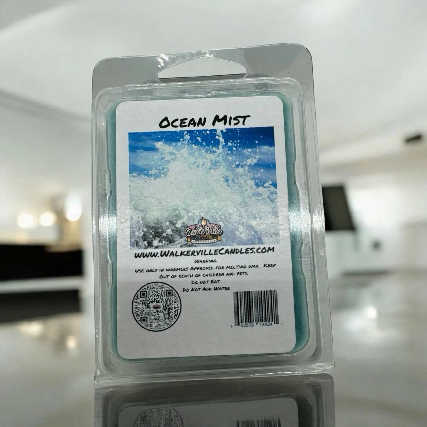 Ocean Mist Scented Handmade, Eco-friendly Wax Melt