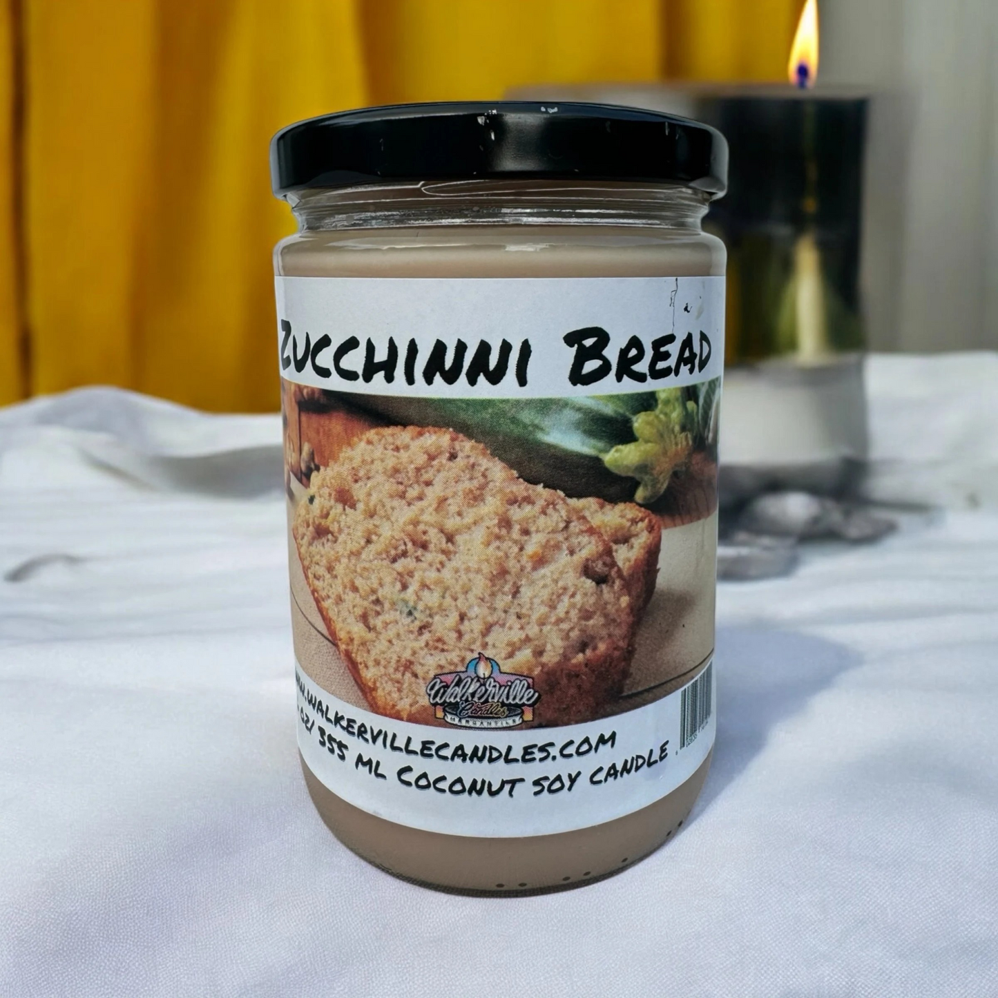 Zucchini Bread 100% Coconut Soy Eco-friendly 12 oz Candle