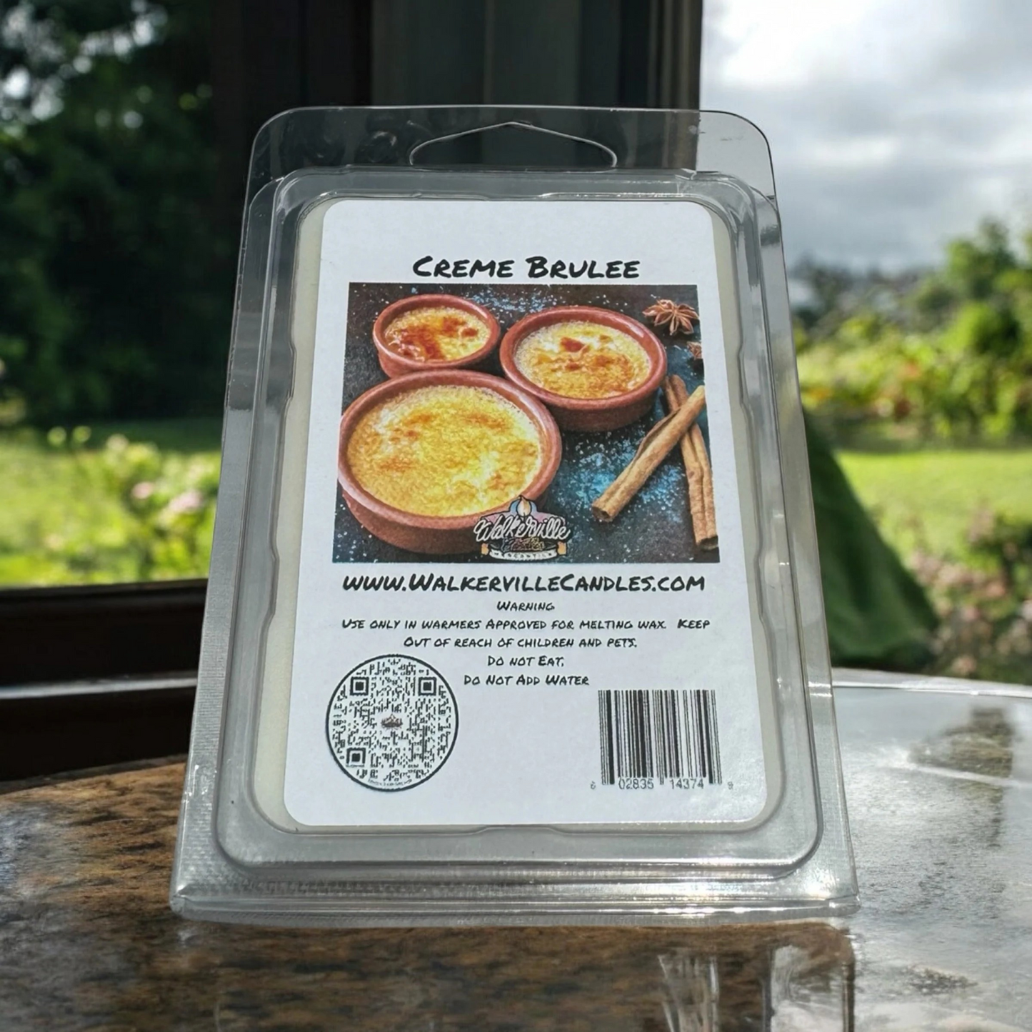 Crème Brulée Scented Handmade, Eco-friendly Wax Melt