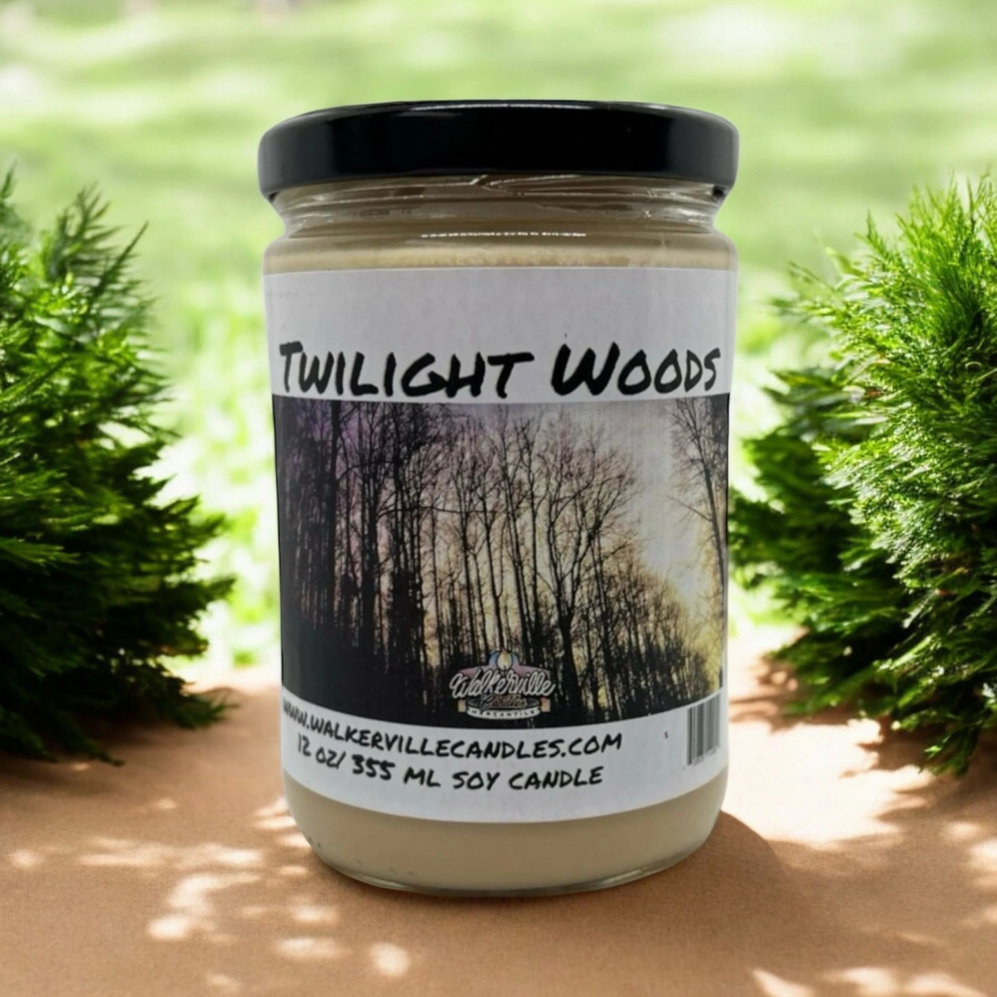 Twilight Woods 100% Coconut Soy Eco-friendly 12 oz Candle