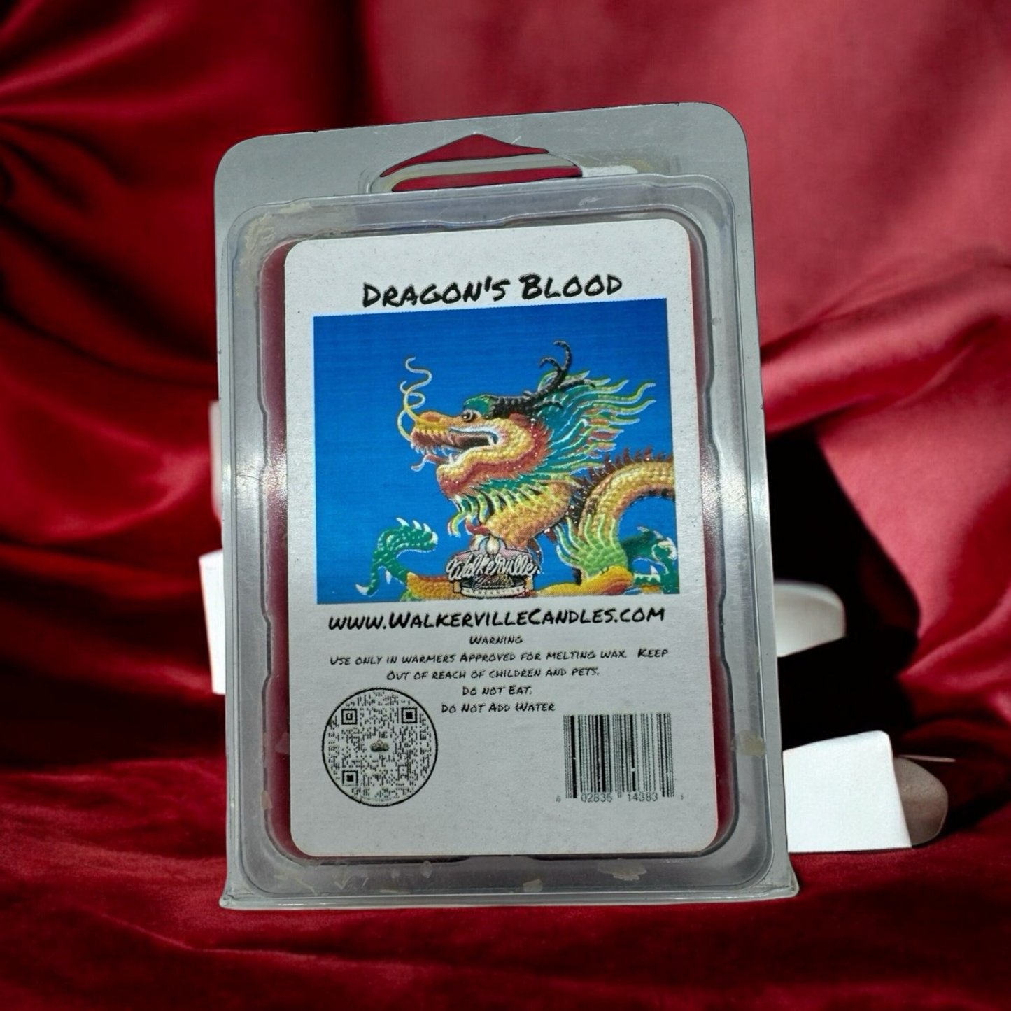 Dragon's Blood Scented Handmade, Eco-friendly Wax Melt