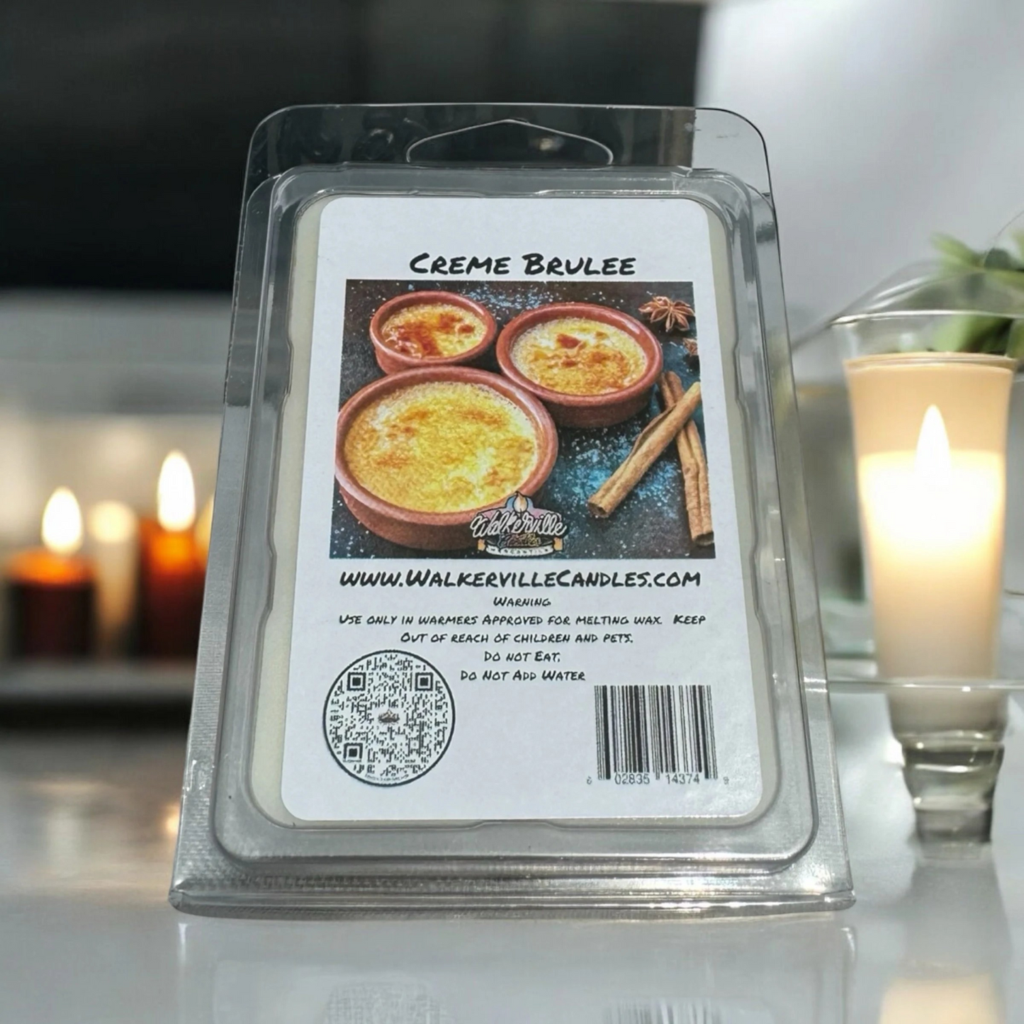 Crème Brulée Scented Handmade, Eco-friendly Wax Melt