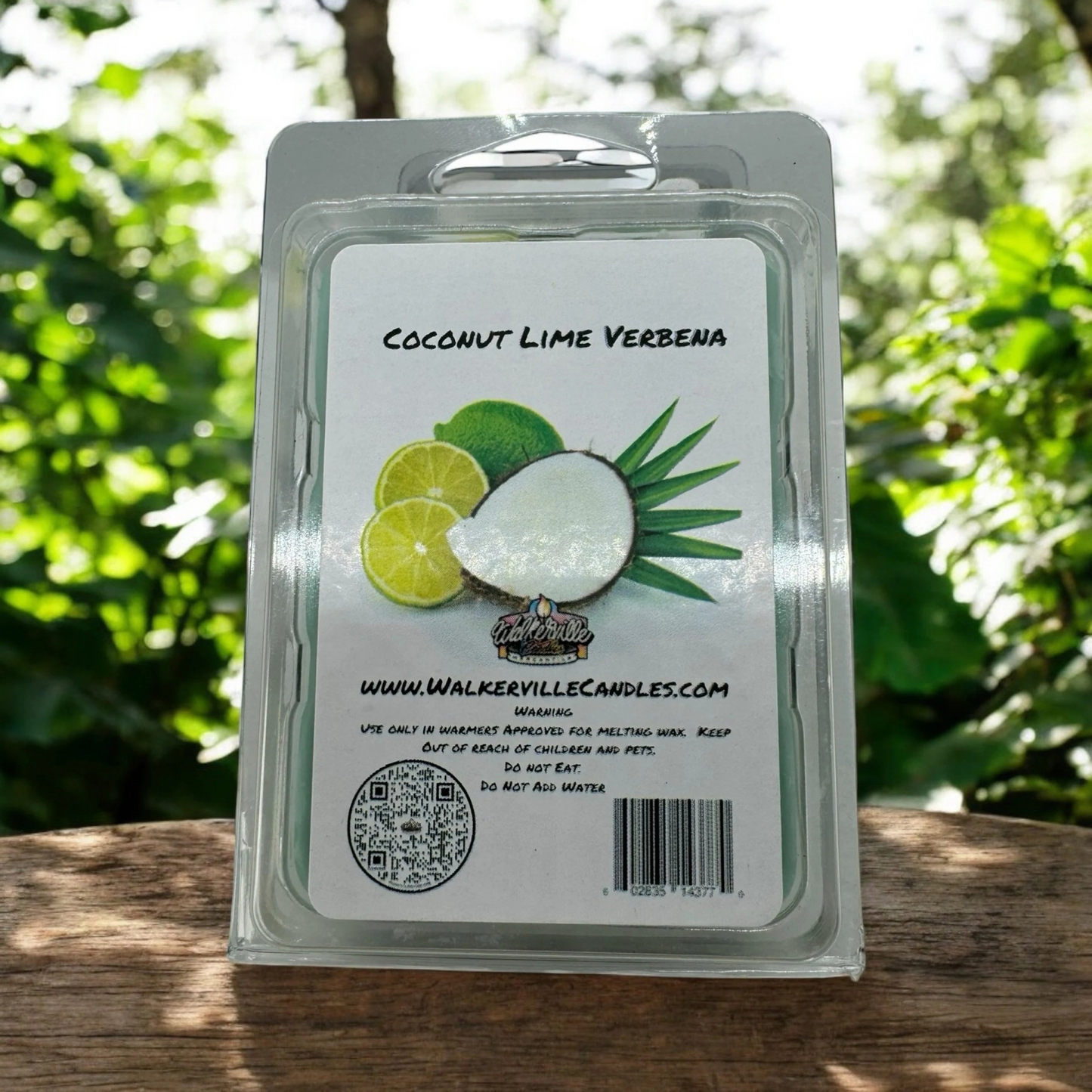 Coconut Lime Verbena Scented Handmade, Eco-friendly Wax Melt