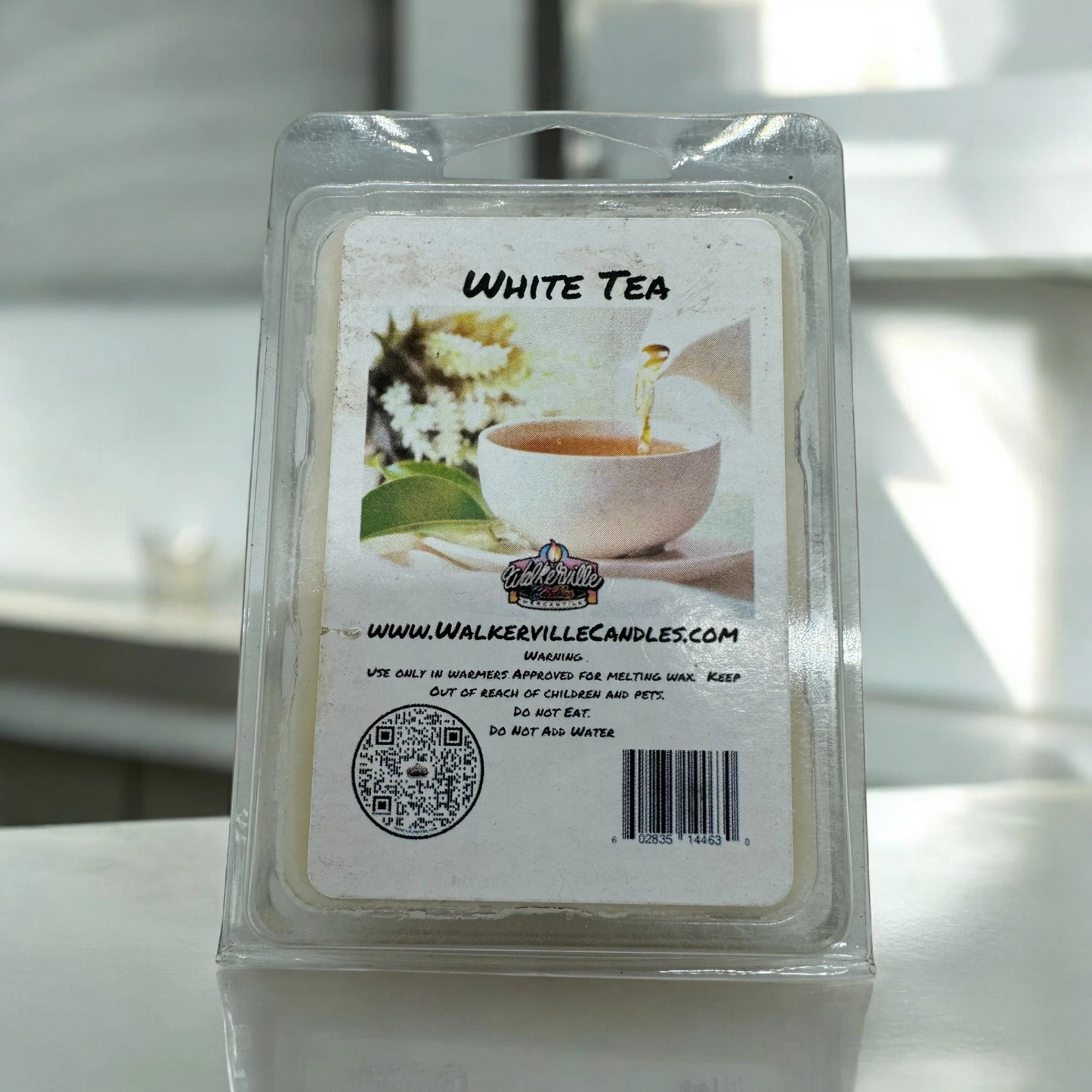 White Tea Scented Handmade, Eco-friendly Wax Melt