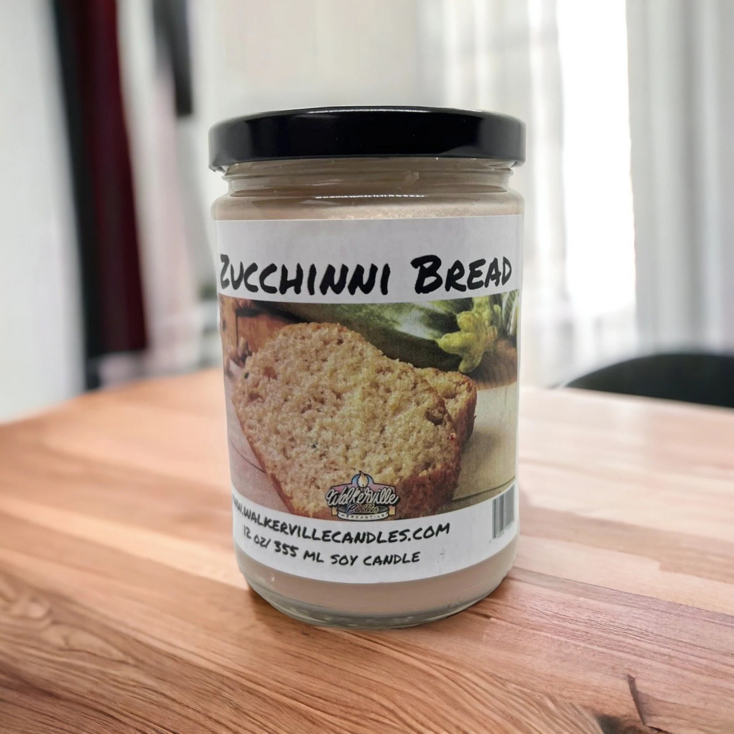 Zucchini Bread 100% Coconut Soy Eco-friendly 12 oz Candle