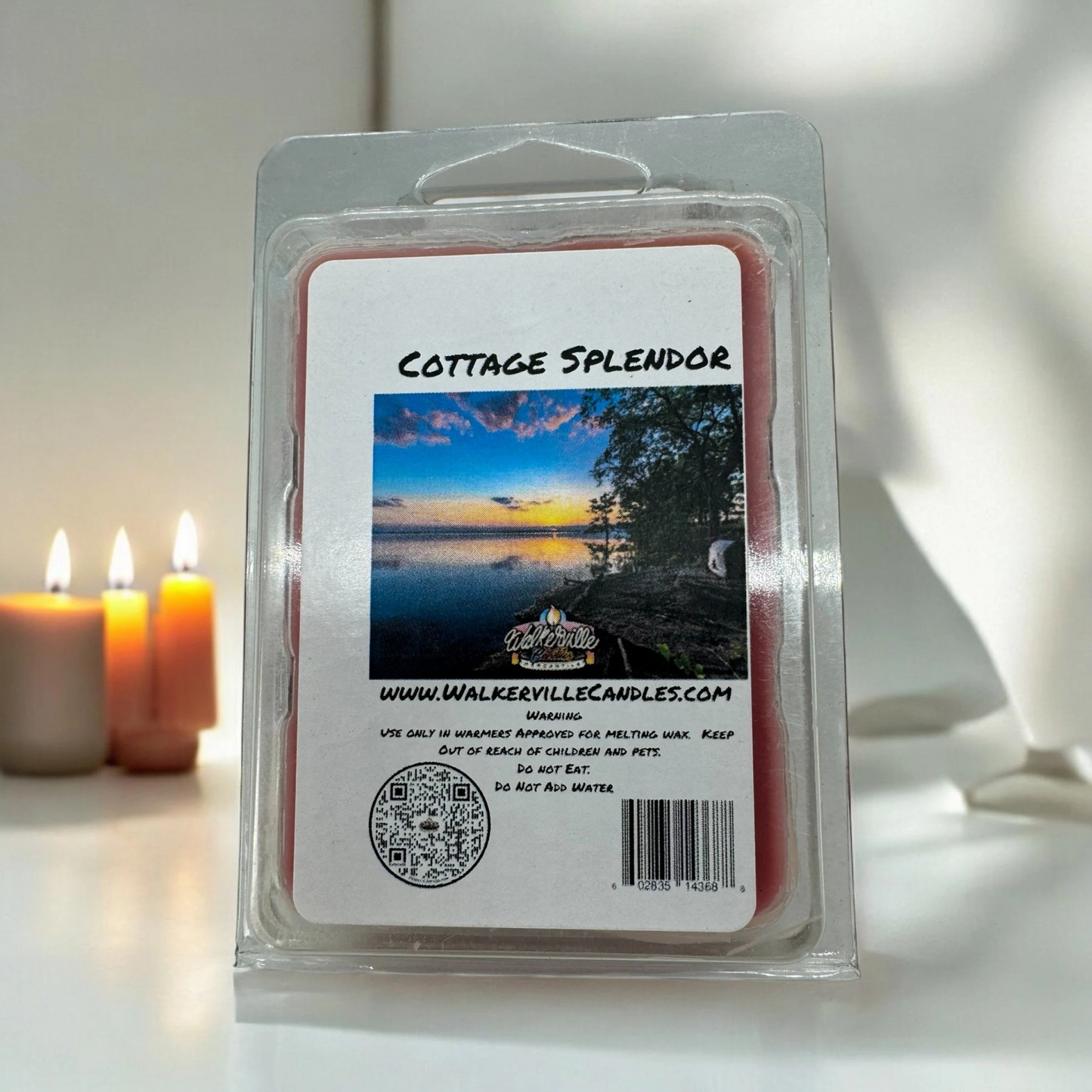 Cottage Splendor Scented Handmade, Eco-friendly Wax Melt