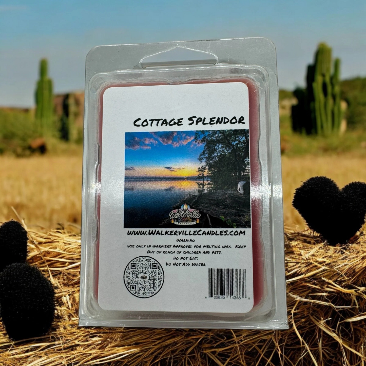 Cottage Splendor Scented Handmade, Eco-friendly Wax Melt