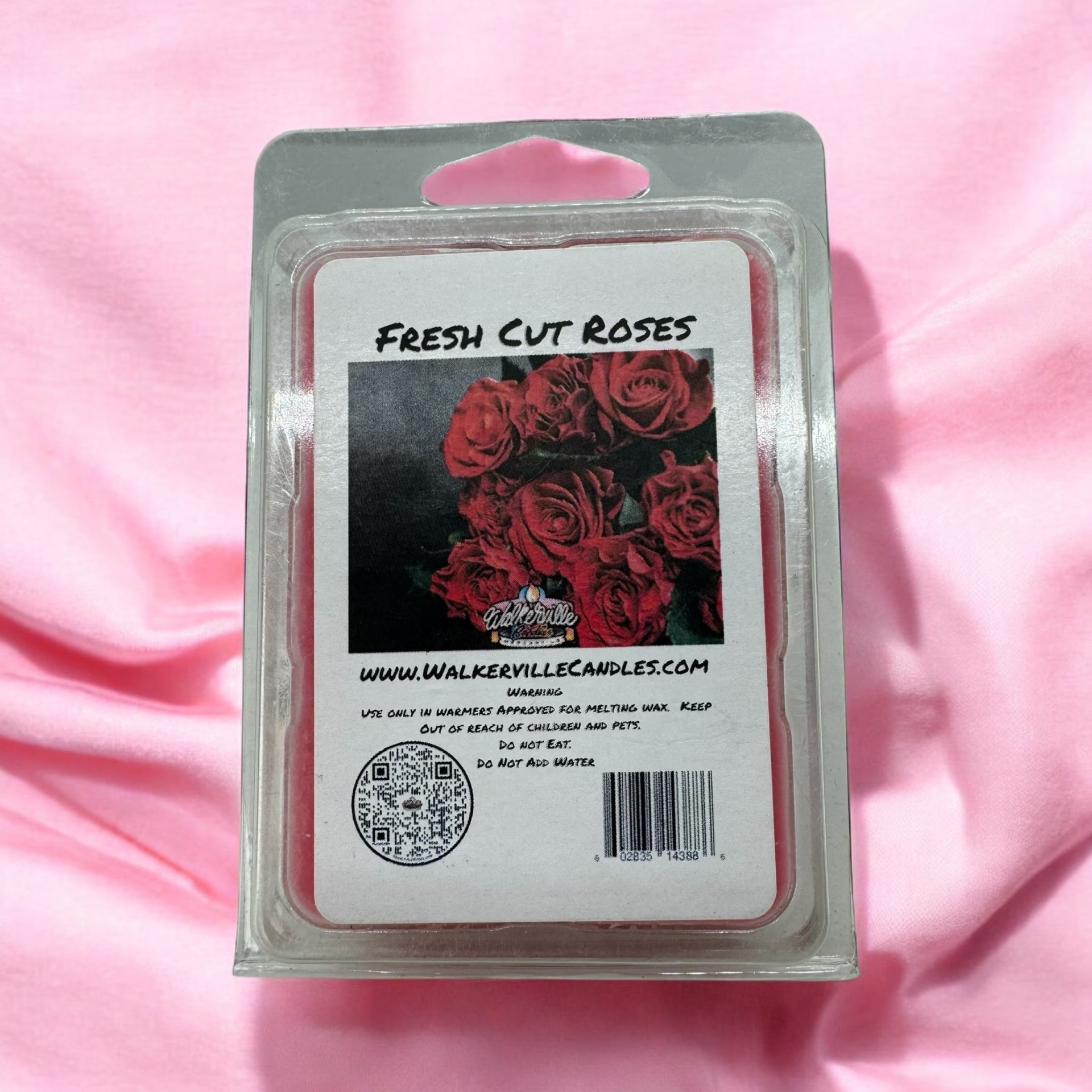 Fresh Cut Roses Vegan Soy wax, Hand-poured, Eco-friendly Floral Wax Melt
