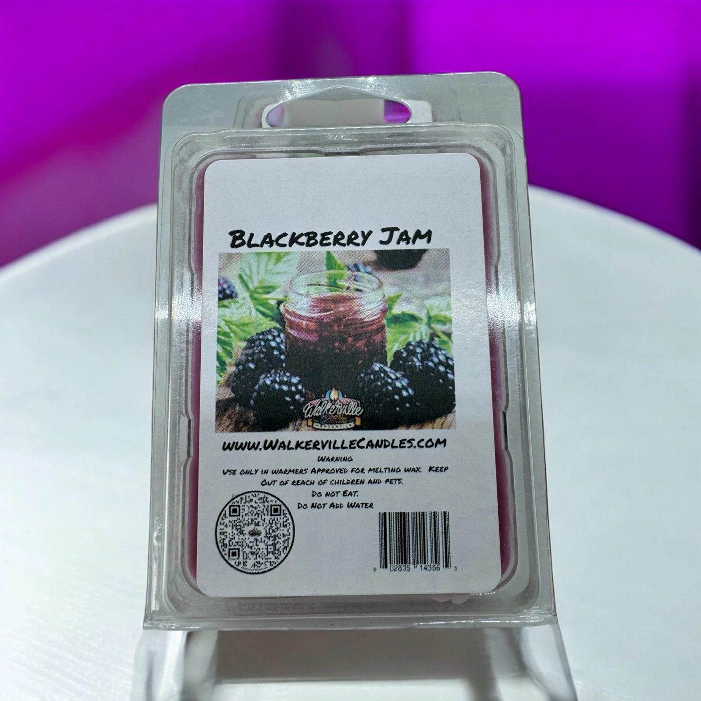 Blackberry Jam Scented Handmade, Eco-friendly Wax Melt