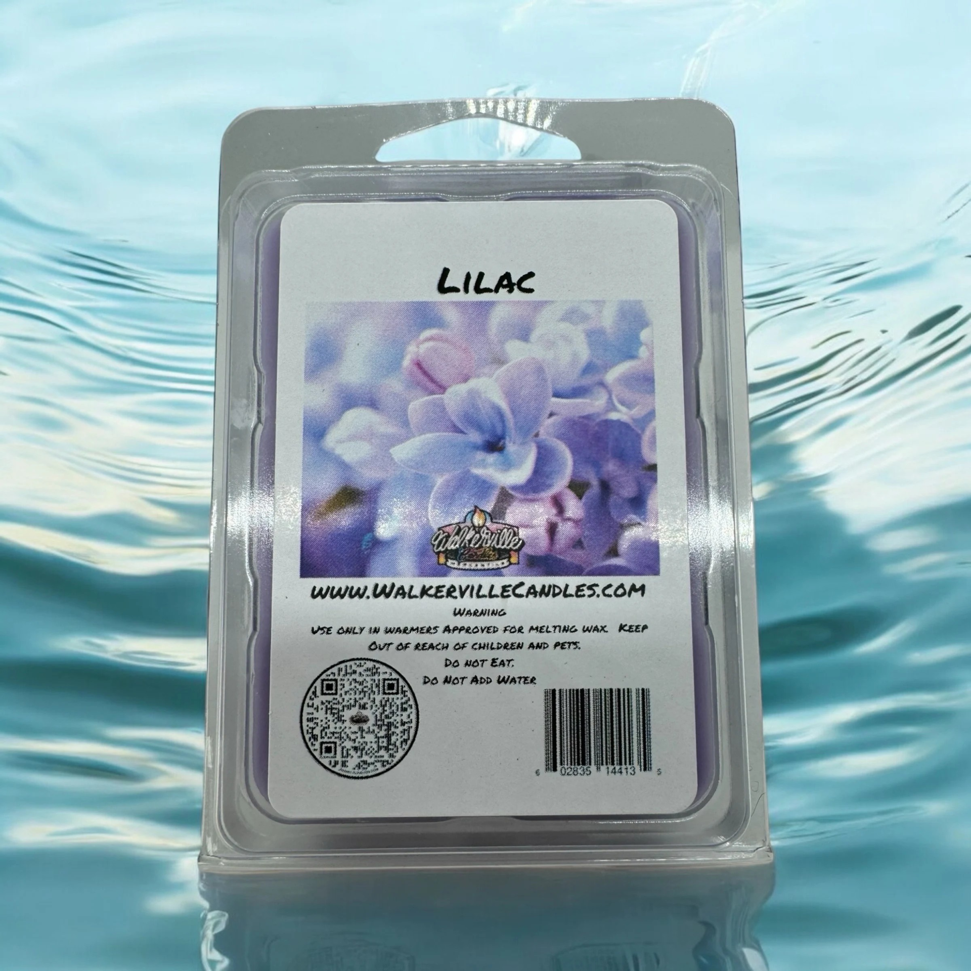 Lilac Vegan Soy wax, Hand-poured, Eco-friendly Floral Wax Melt