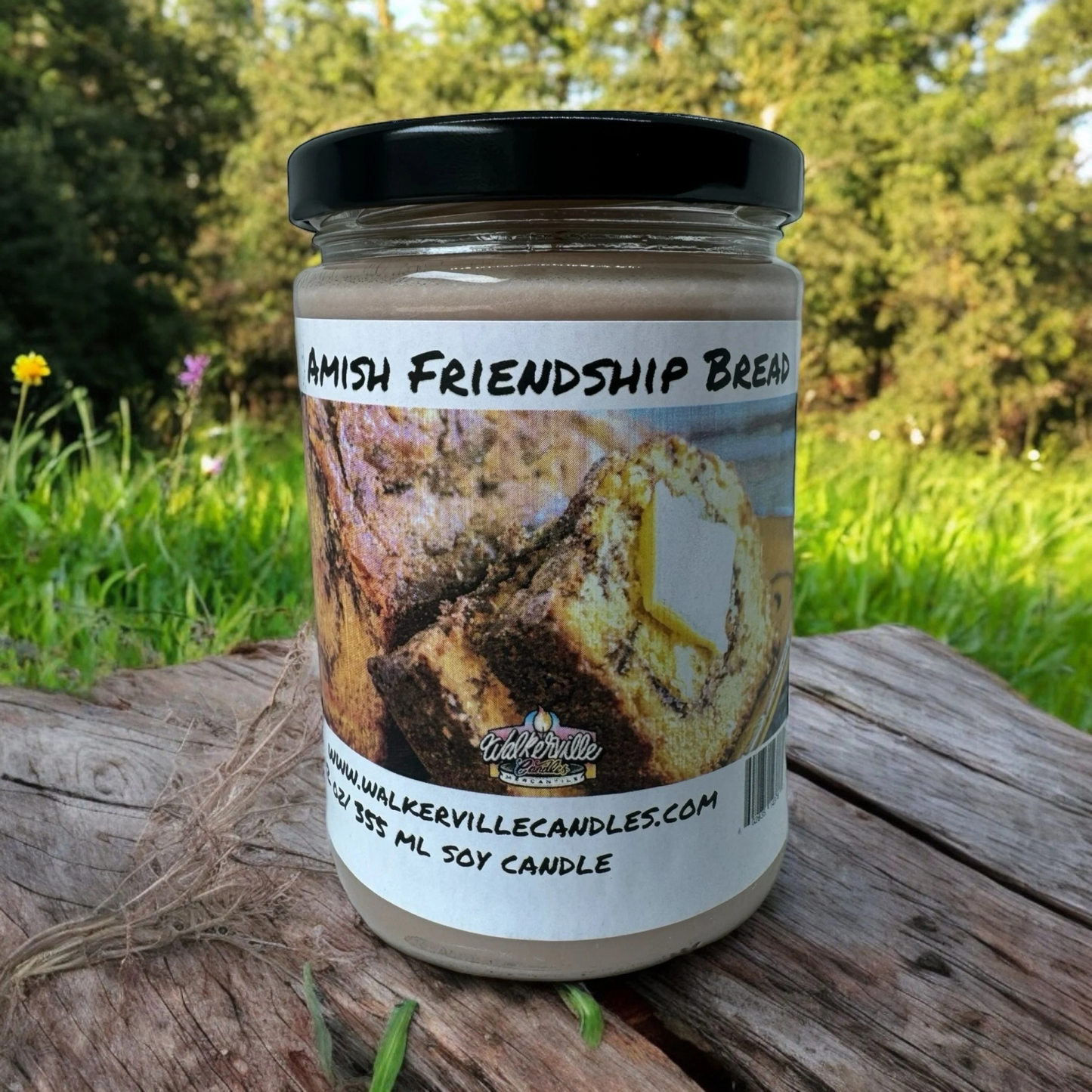Amish Friendship Bread 100% Coconut Soy Eco-friendly 12 oz Candle