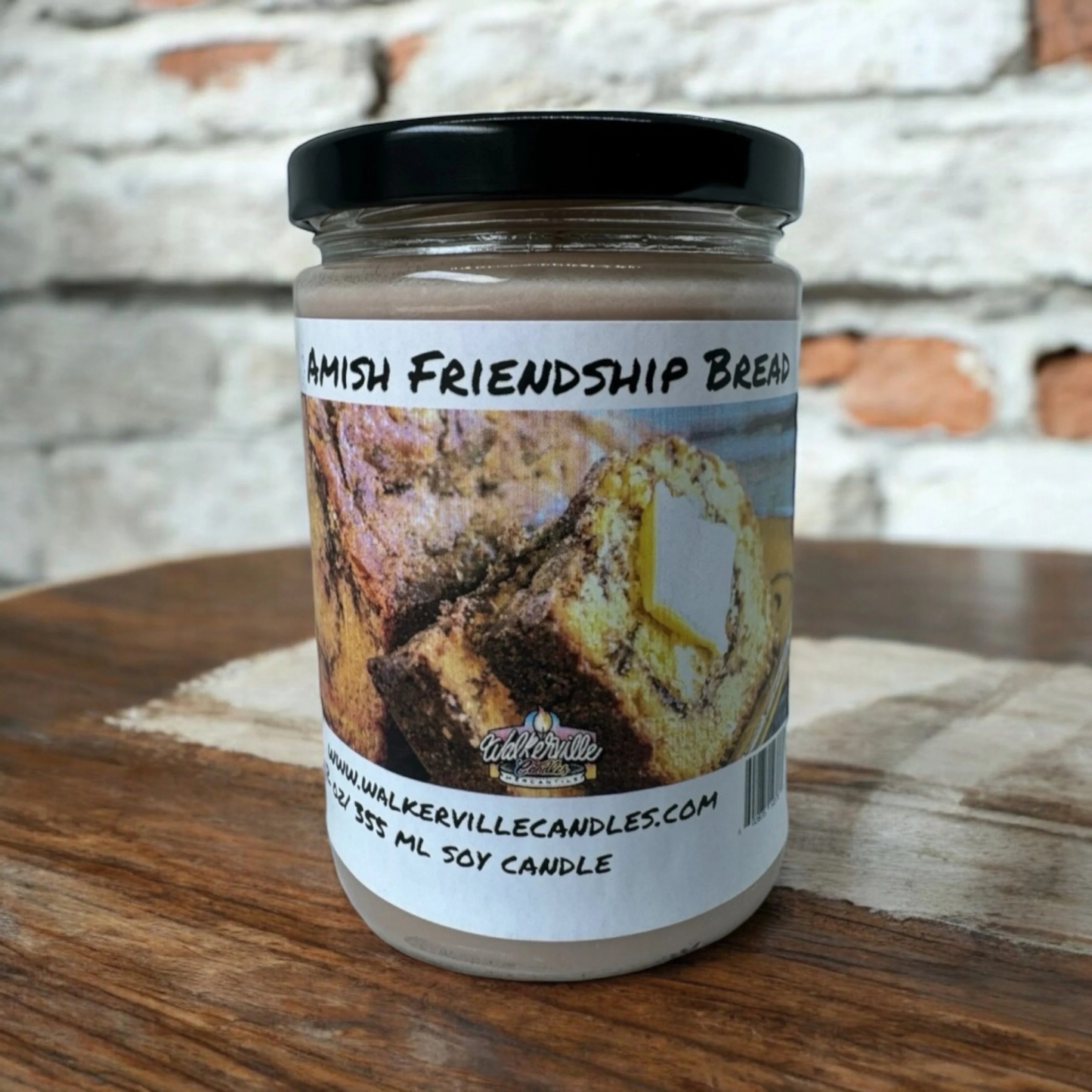 Amish Friendship Bread 100% Coconut Soy Eco-friendly 12 oz Candle