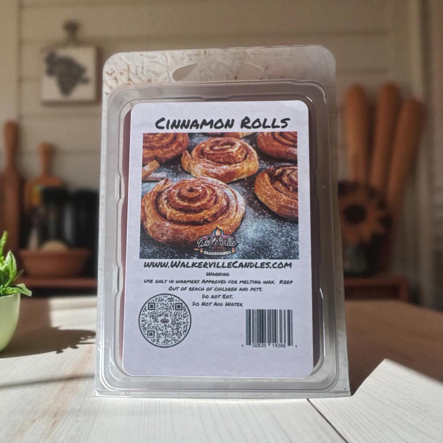 Cinnamon Rolls Vegan Soy wax, Hand-poured, Eco-friendly Bakery Food Drink Wax Melt