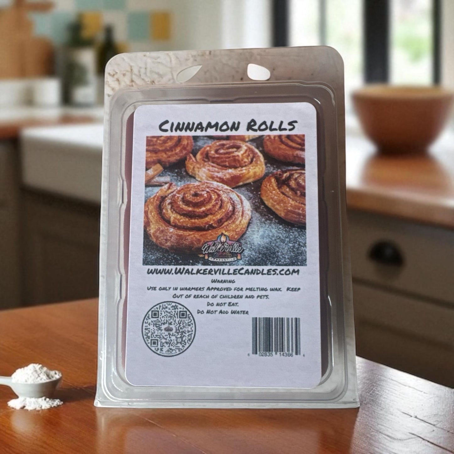 Cinnamon Rolls Vegan Soy wax, Hand-poured, Eco-friendly Bakery Food Drink Wax Melt