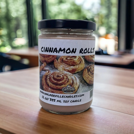 Cinnamon Rolls 100% Coconut Soy Eco-friendly 12 oz Candle