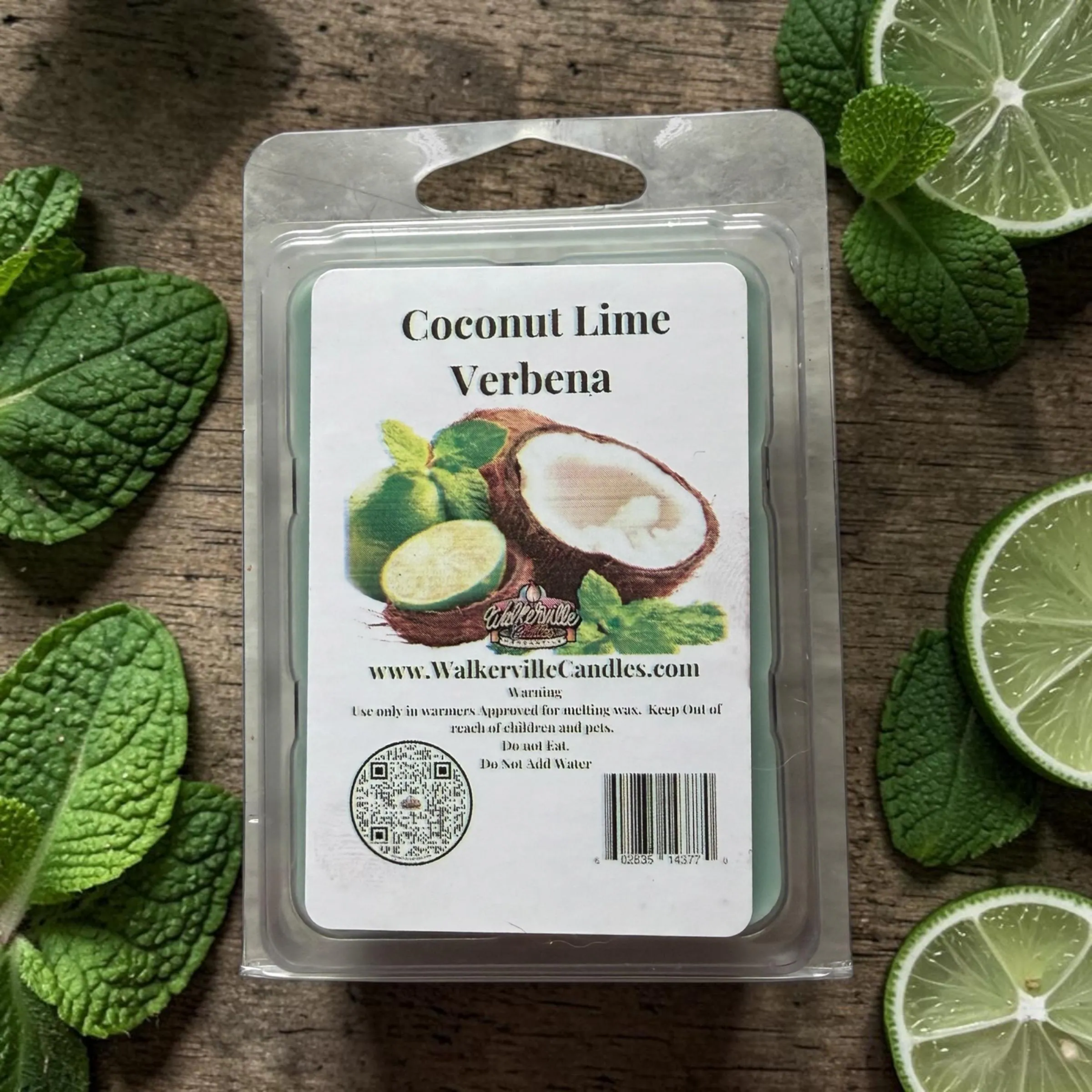 Coconut Lime Verbena Wax Melt