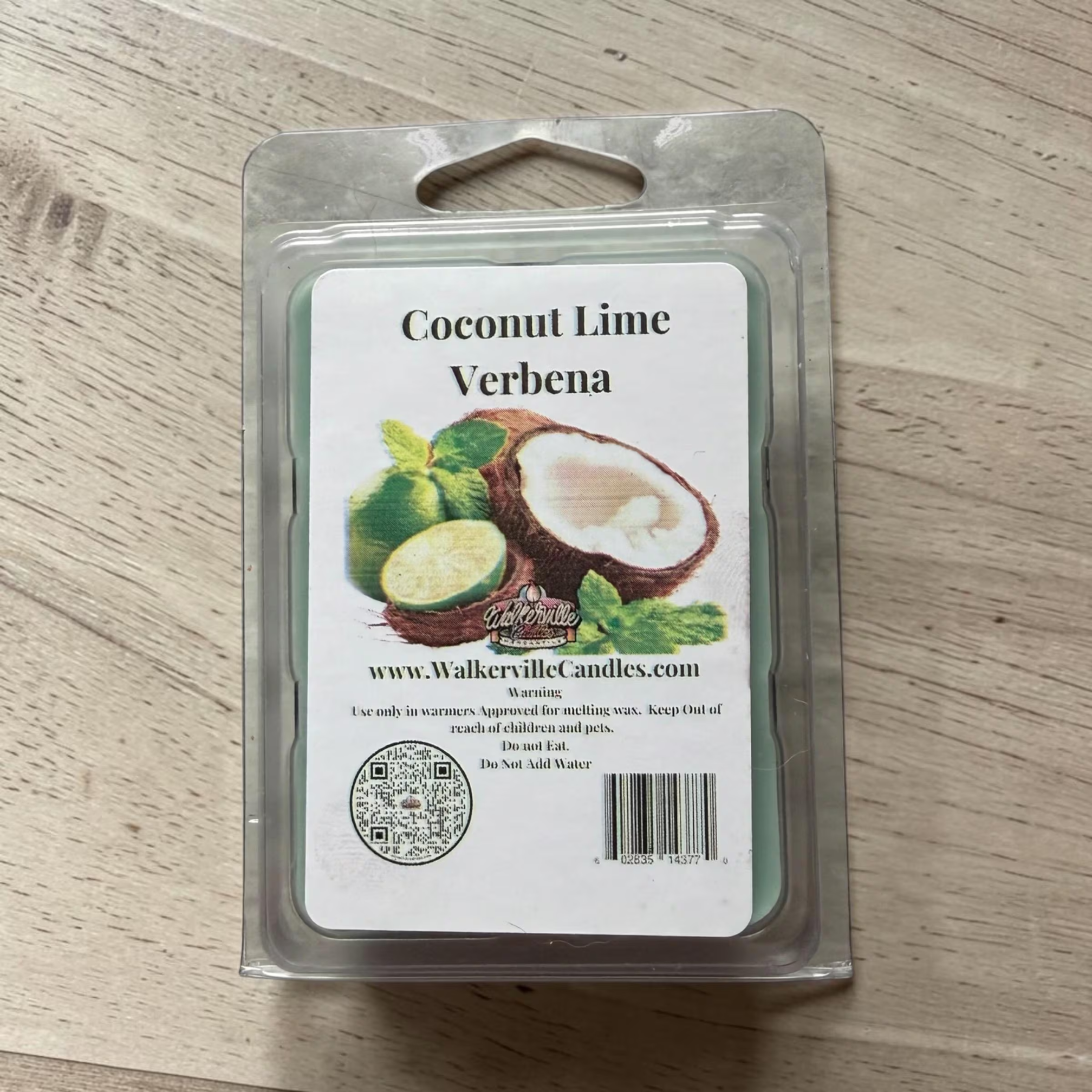 Coconut Lime Verbena Wax Melt