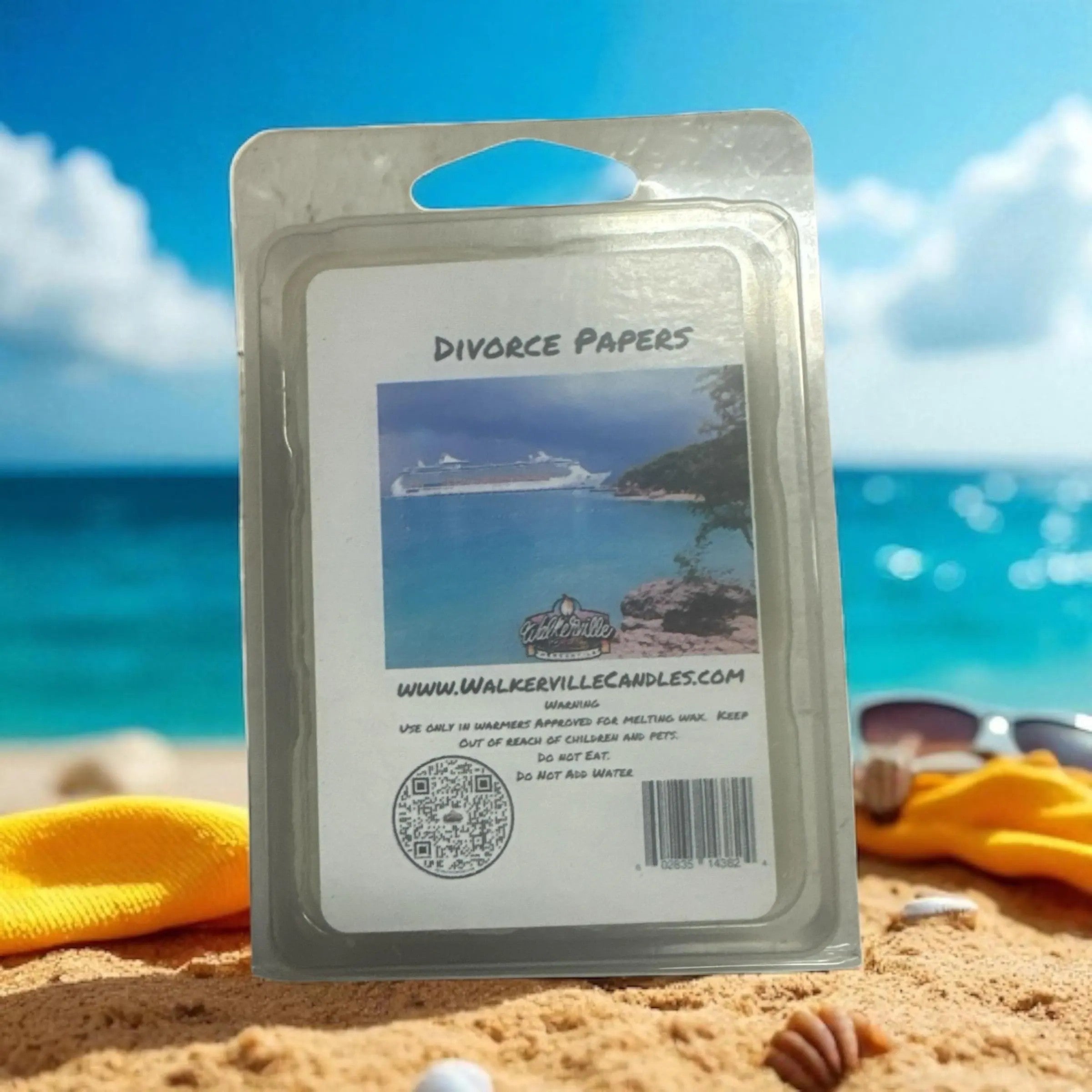 Divorce Papers Vegan Soy wax, Hand-poured, Eco-friendly Fruity Bakery Food Drink Clean Wax Melt
