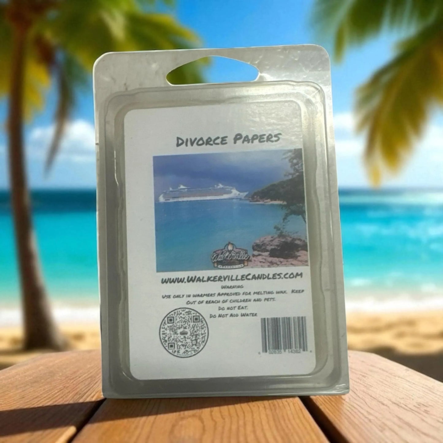 Divorce Papers Vegan Soy wax, Hand-poured, Eco-friendly Fruity Bakery Food Drink Clean Wax Melt