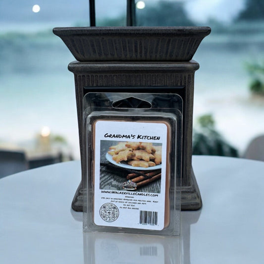 Grandma's Kitchen Vegan Soy wax, Hand-poured, Eco-friendly Bakery Food Drink Wax Melt
