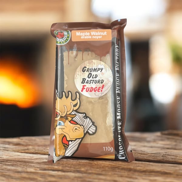 Grumpy Old Bastard Gourmet Fudge (Maple Walnut)