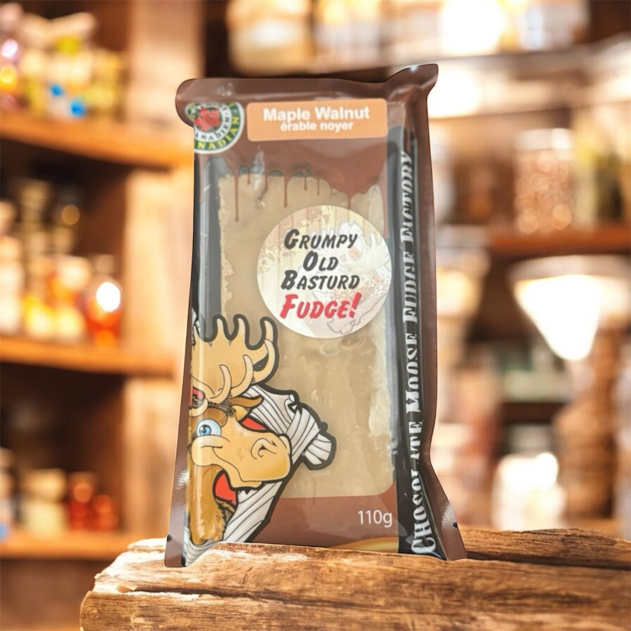Grumpy Old Bastard Gourmet Fudge (Maple Walnut)