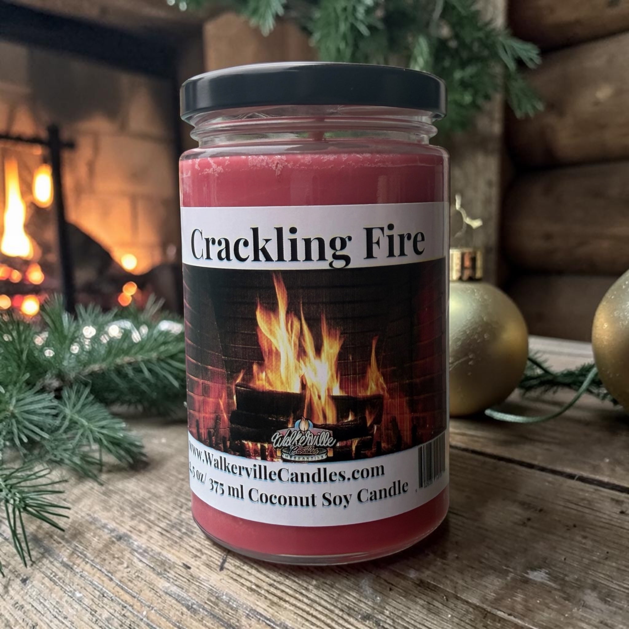 Crackling Fire Coconut Soy 12.5 oz/ 375 ml Candle