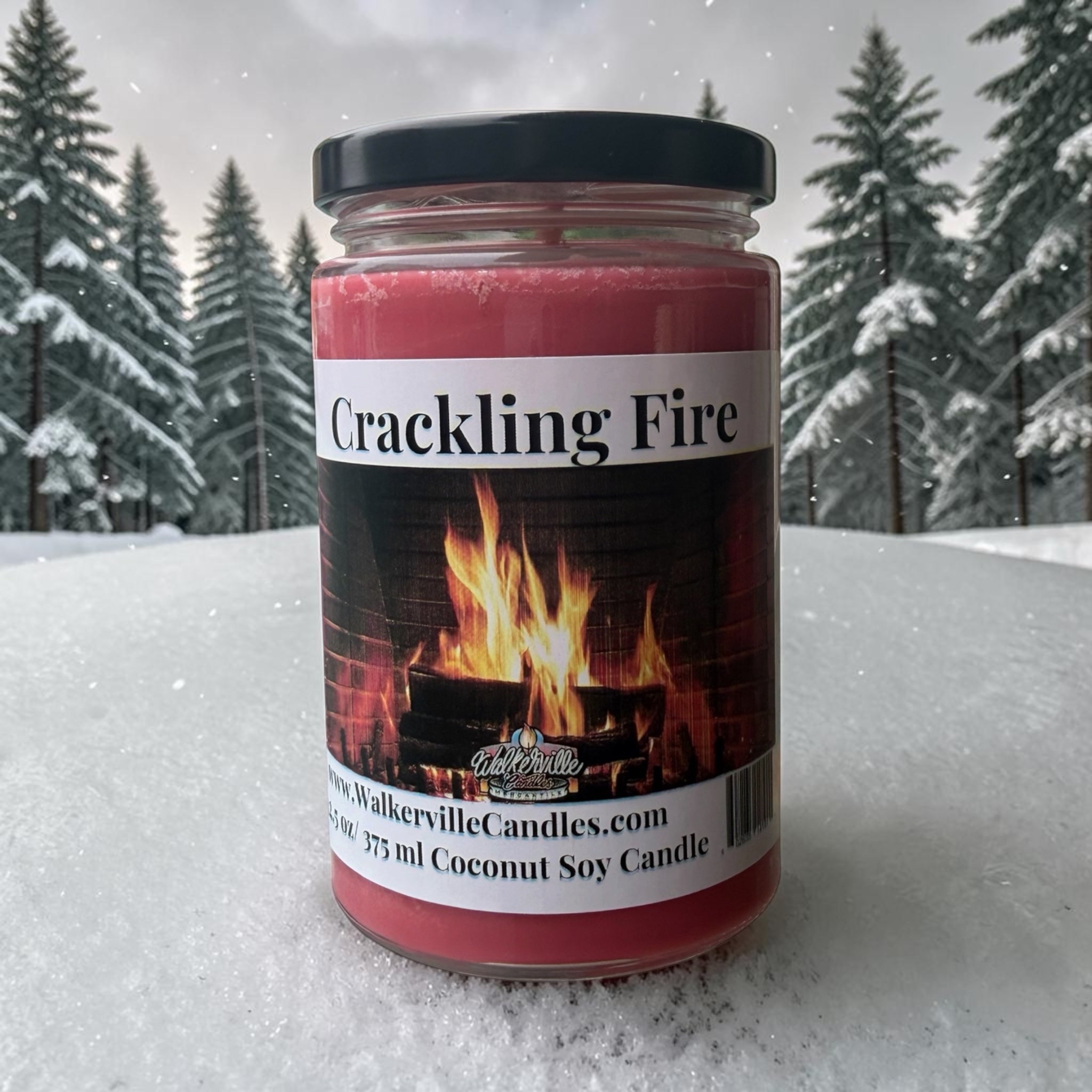 Crackling Fire Coconut Soy 12.5 oz/ 375 ml Candle