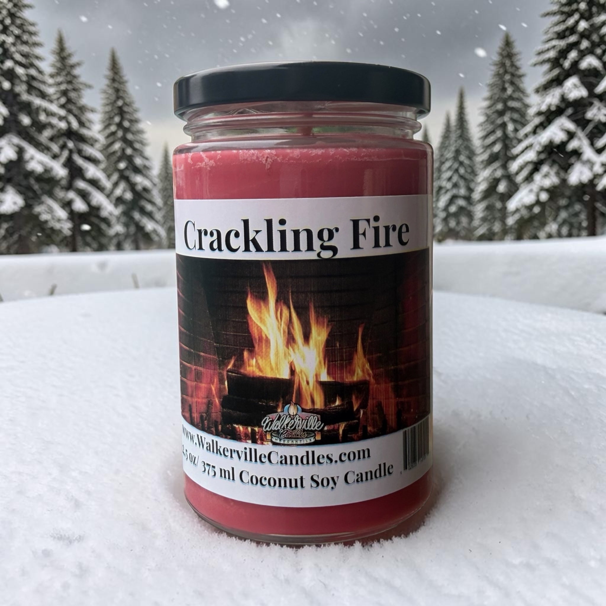Crackling Fire Coconut Soy 12.5 oz/ 375 ml Candle