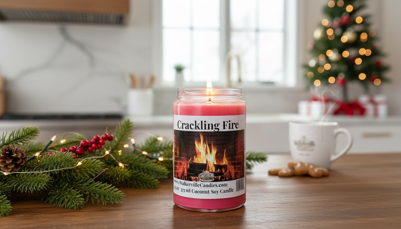 Crackling Fire Coconut Soy 12.5 oz/ 375 ml Candle
