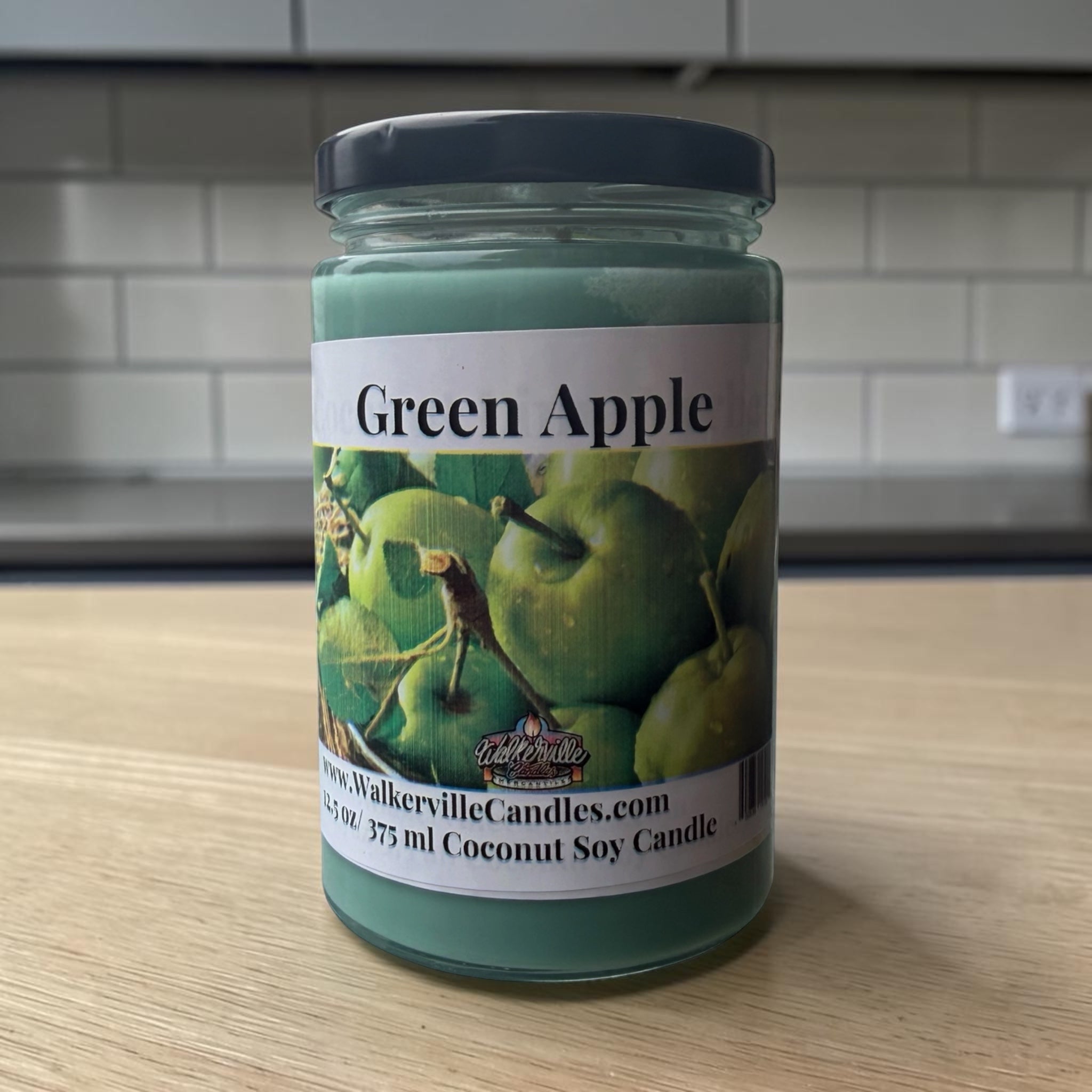 Green Apple Coconut Soy 12.5 oz/ 375 ml Candle