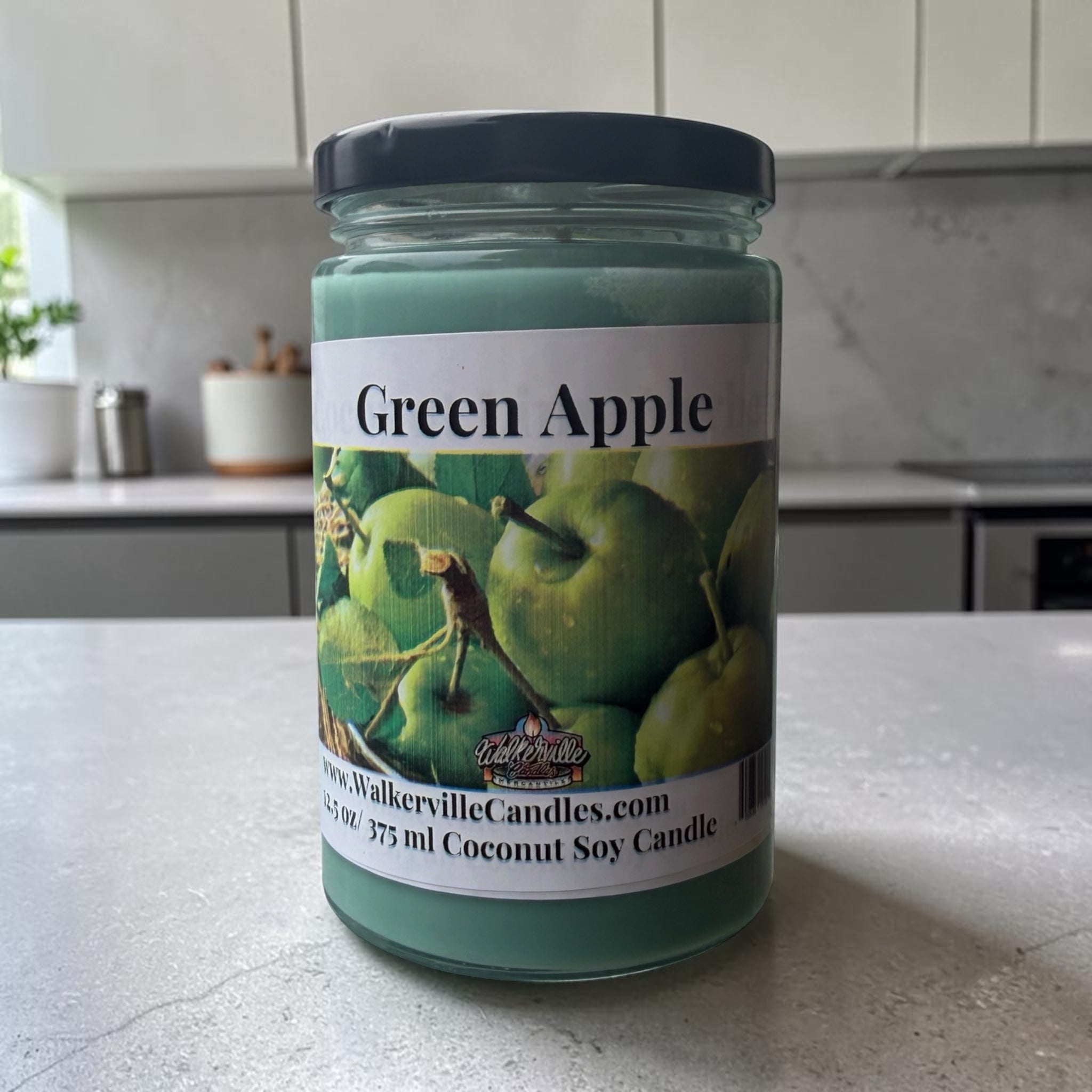 Green Apple Coconut Soy 12.5 oz/ 375 ml Candle