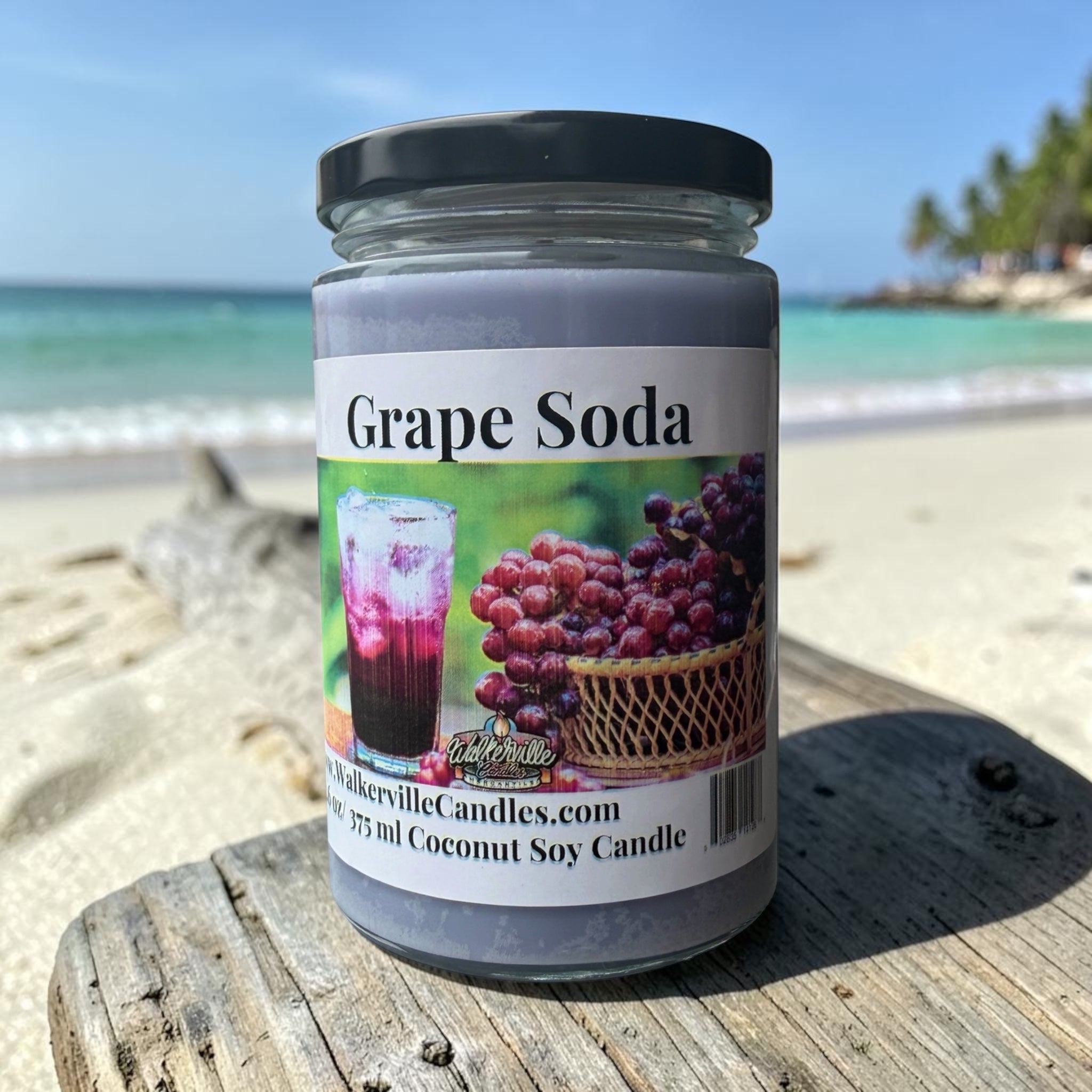 Grape Soda Coconut Soy 12.5 oz/ 375 ml Candle