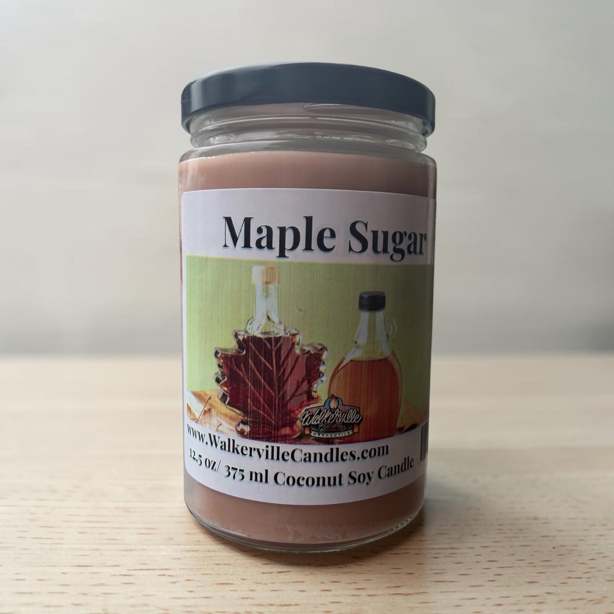 Maple Sugar Coconut Soy 12.5 oz/ 375 ml Candle Wood Wick