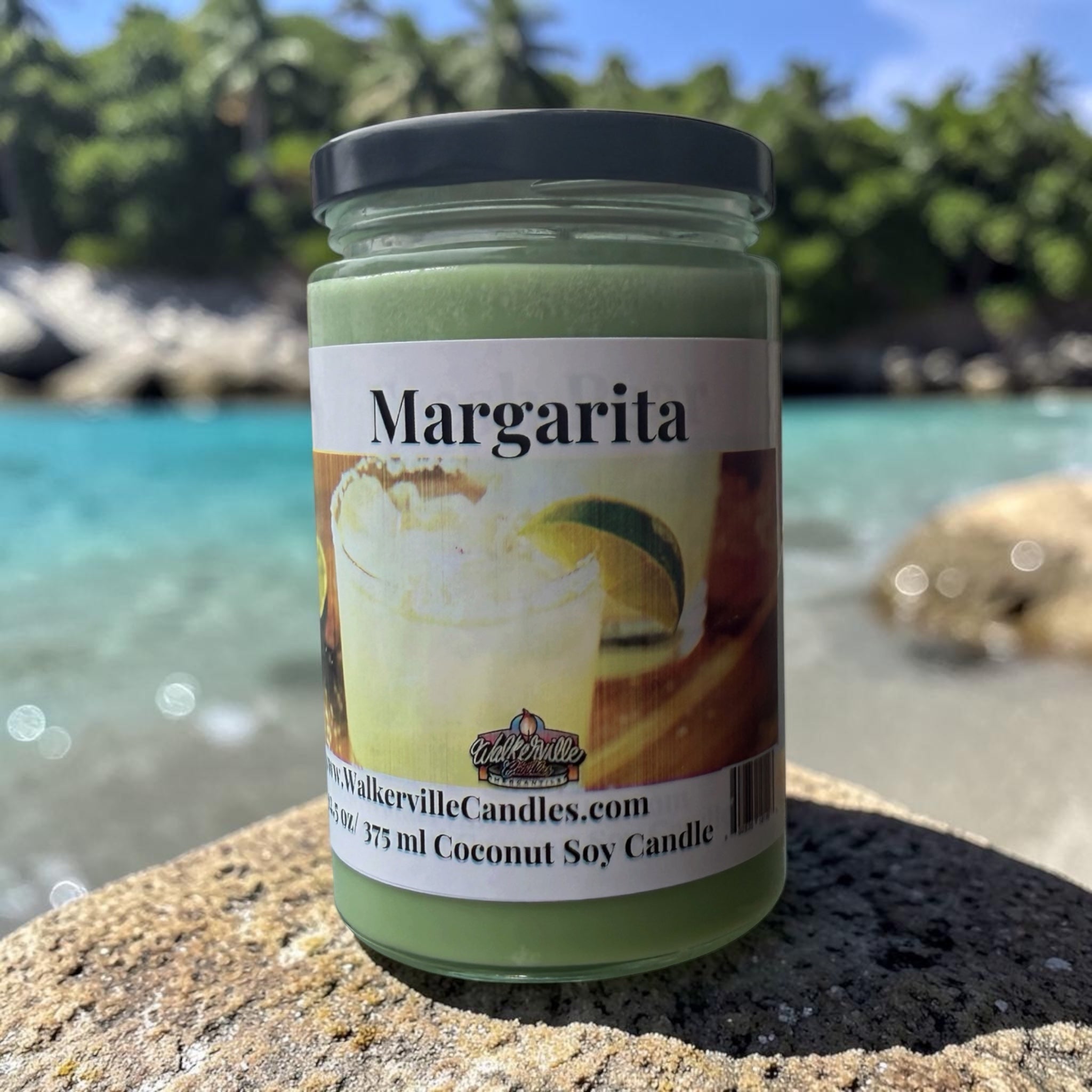 Margarita Coconut Soy 12.5 oz/ 375 ml Candle Wood Wick