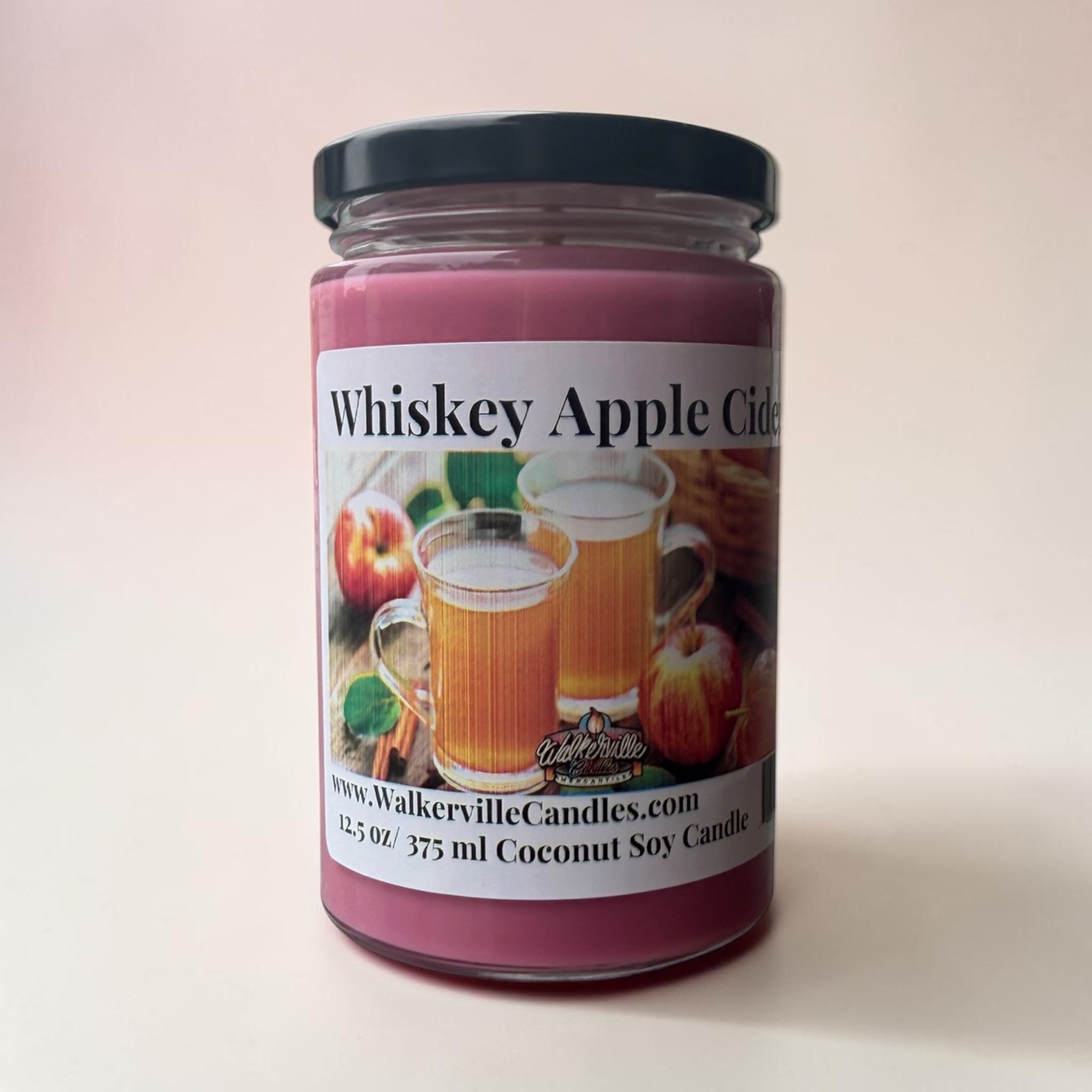 Whiskey Apple Cider Coconut Soy 12.5 oz/ 375 ml Candle