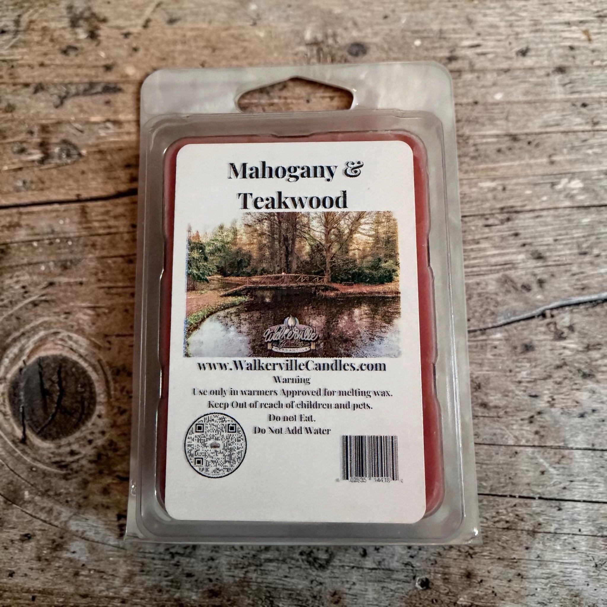 Mahogany & Teakwood Wax Melt