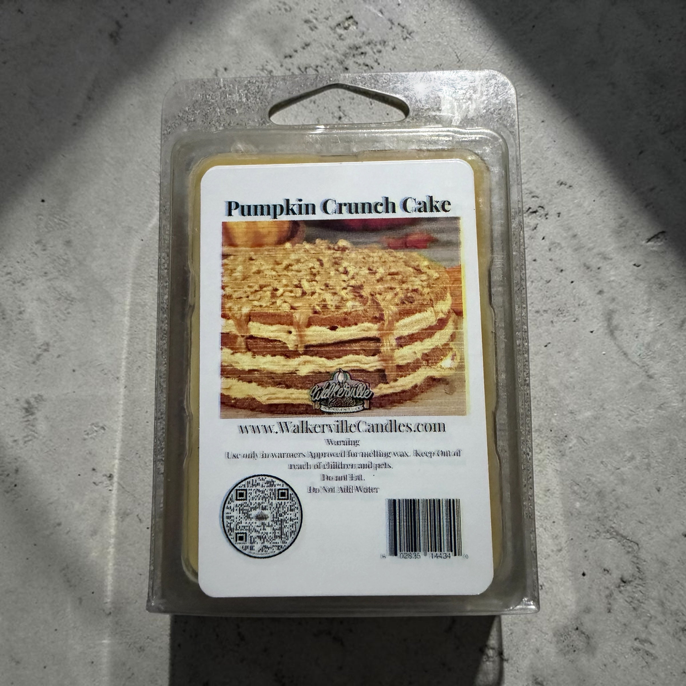 Pumpkin Crunch Cake Wax Melt