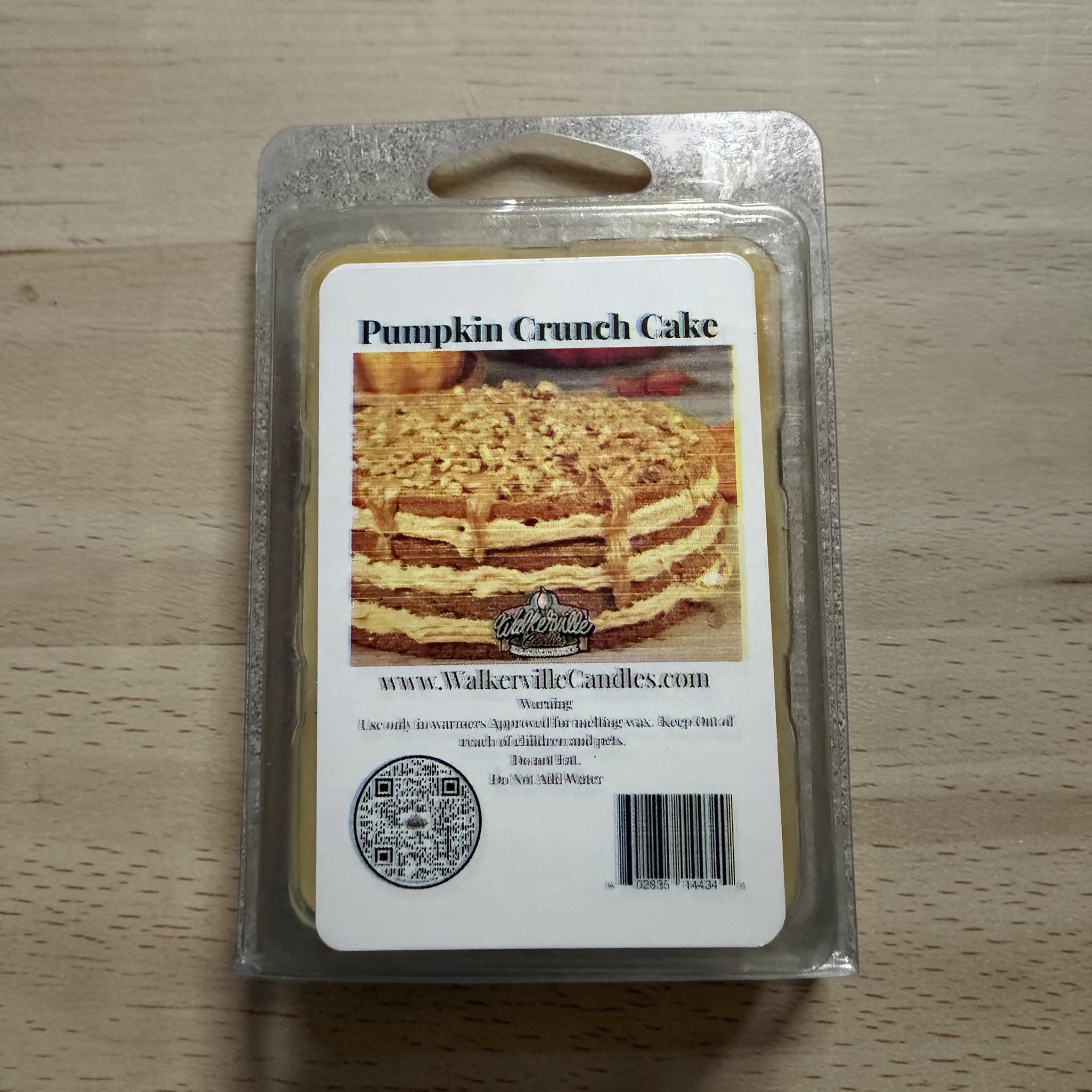 Pumpkin Crunch Cake Wax Melt