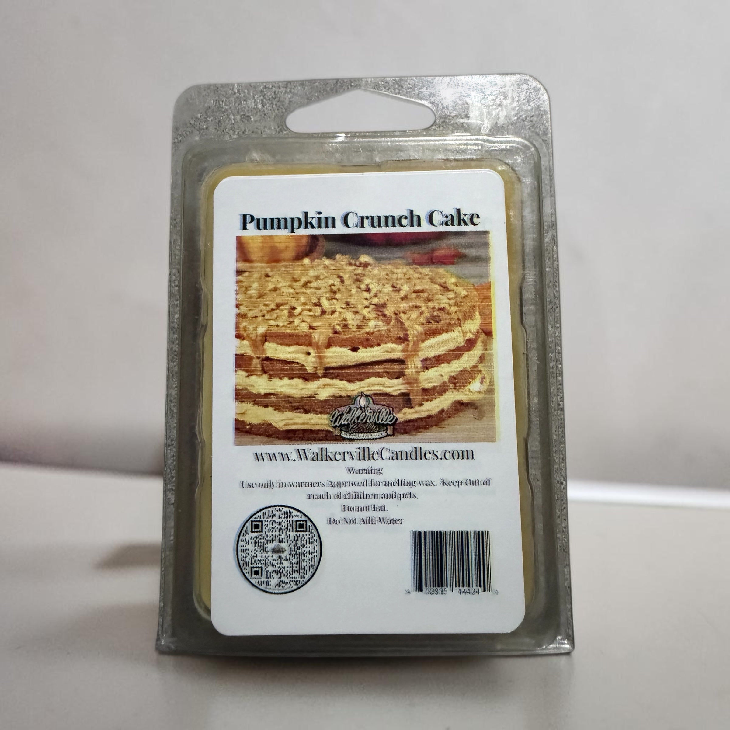 Pumpkin Crunch Cake Wax Melt