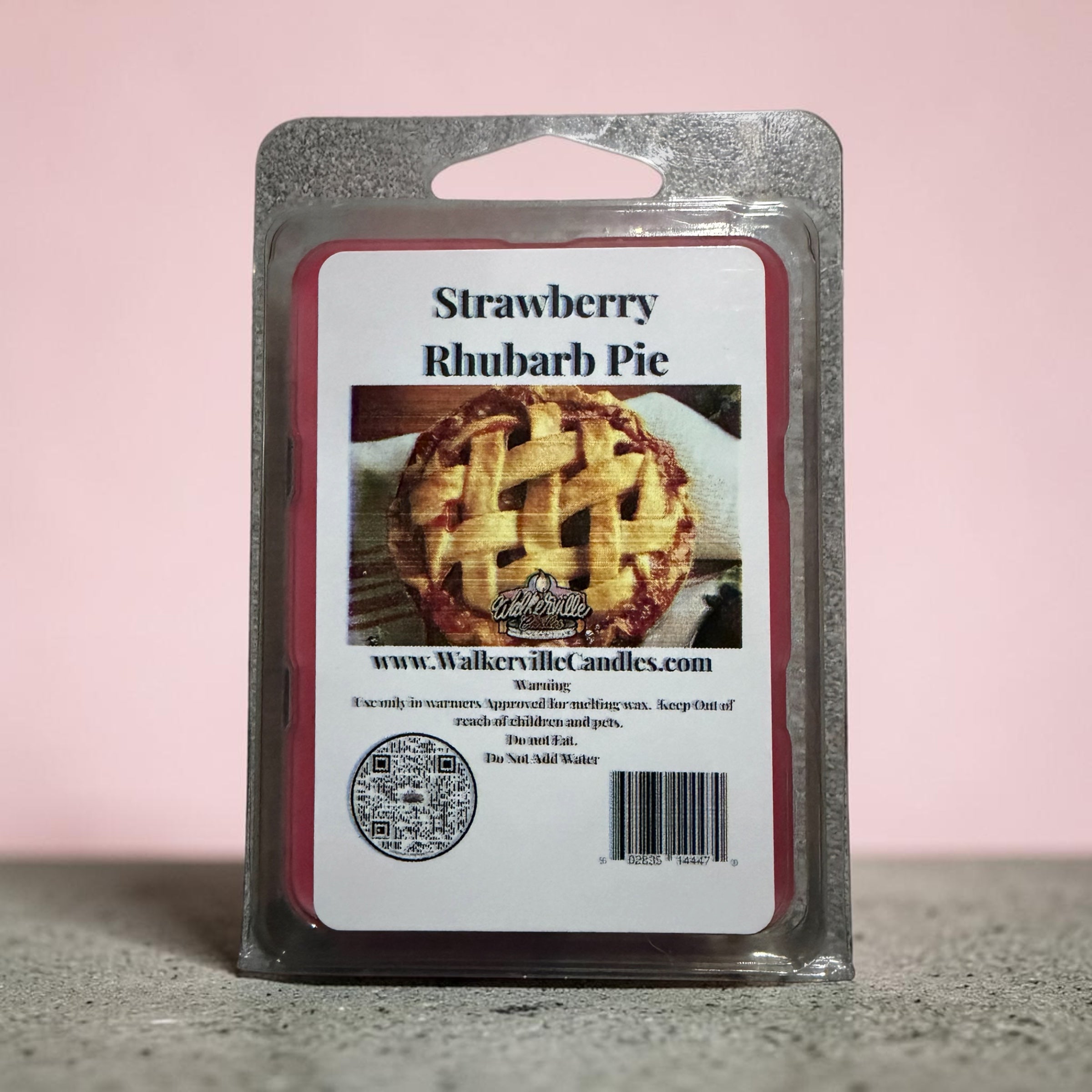 Strawberry Rhubarb Pie Wax Melt