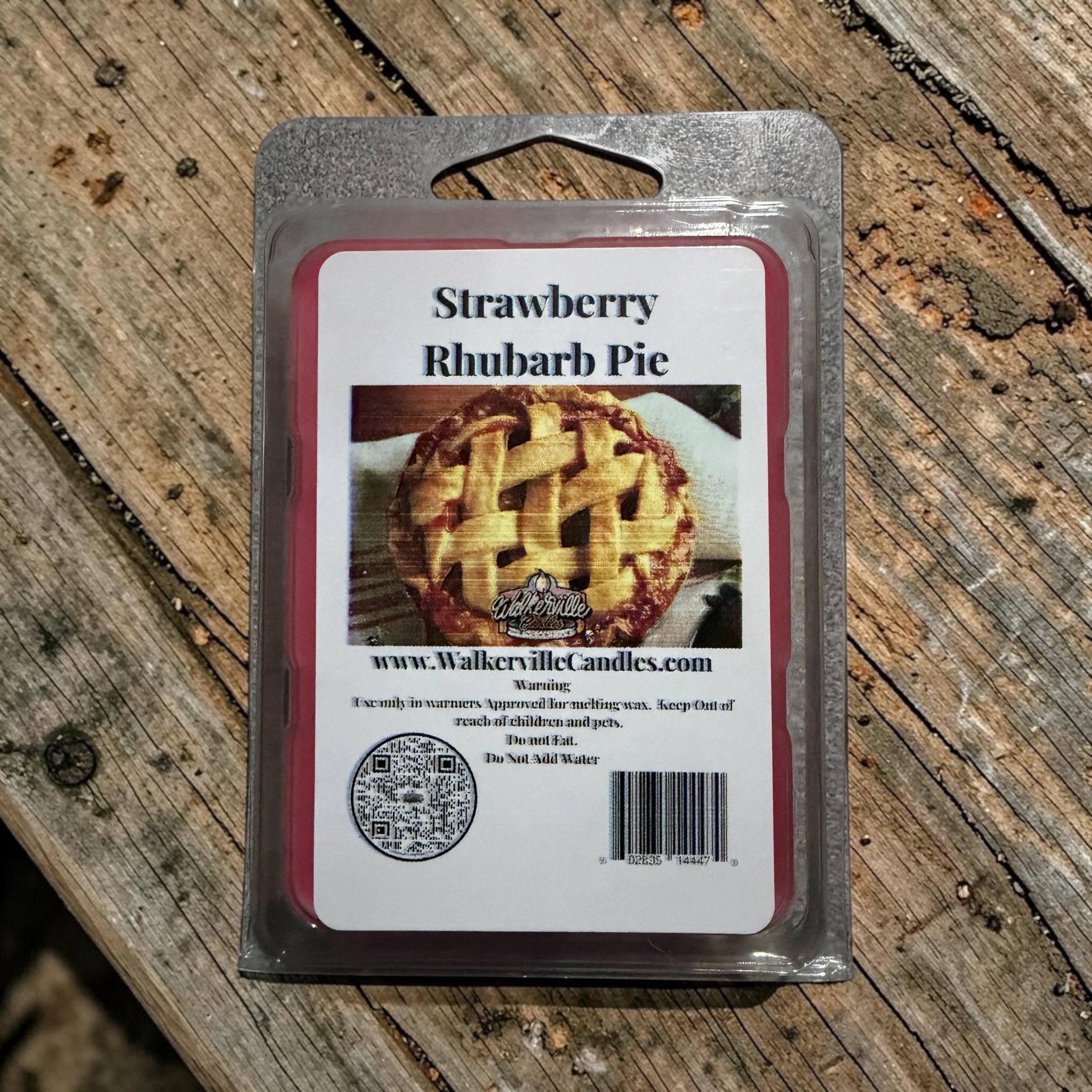 Strawberry Rhubarb Pie Wax Melt