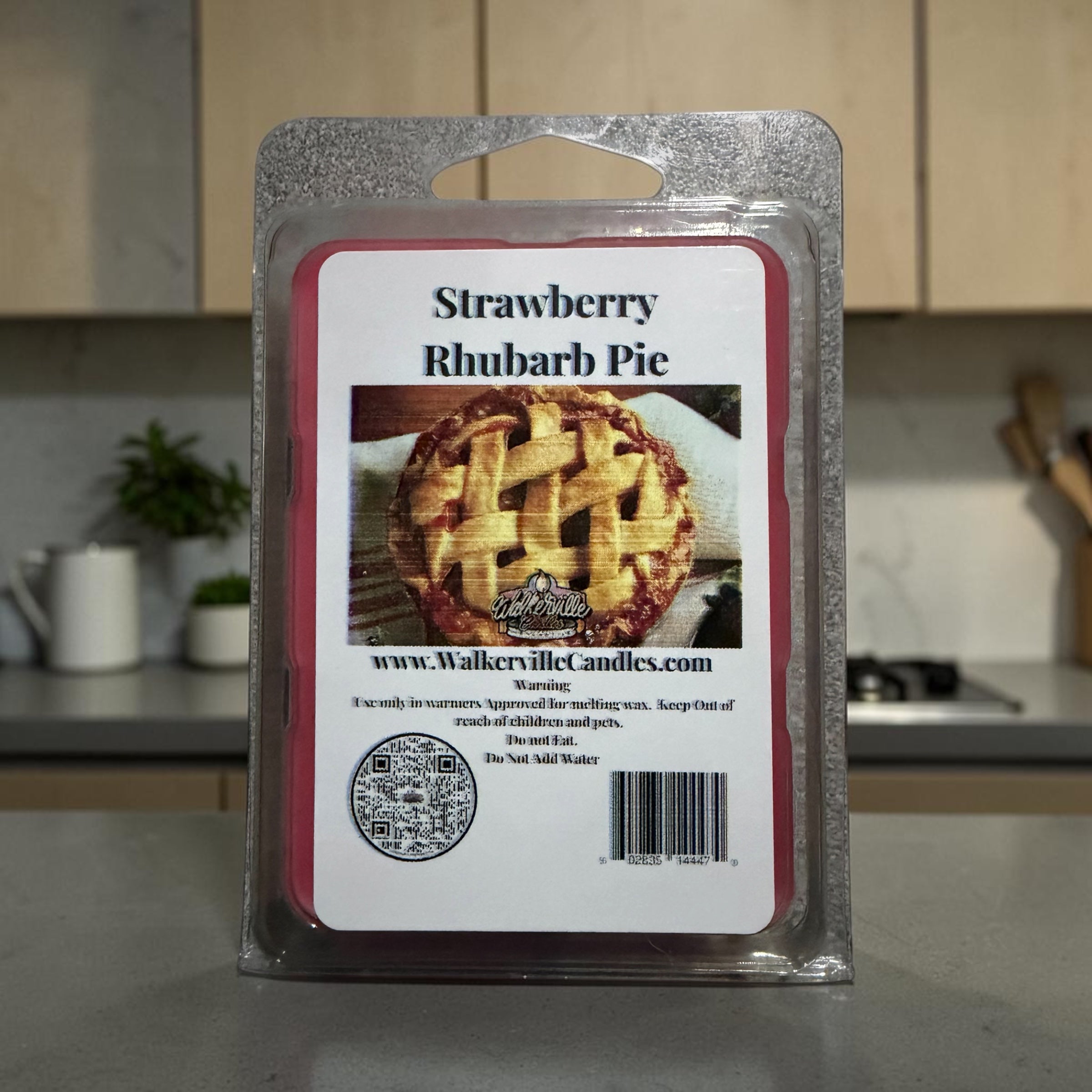 Strawberry Rhubarb Pie Wax Melt