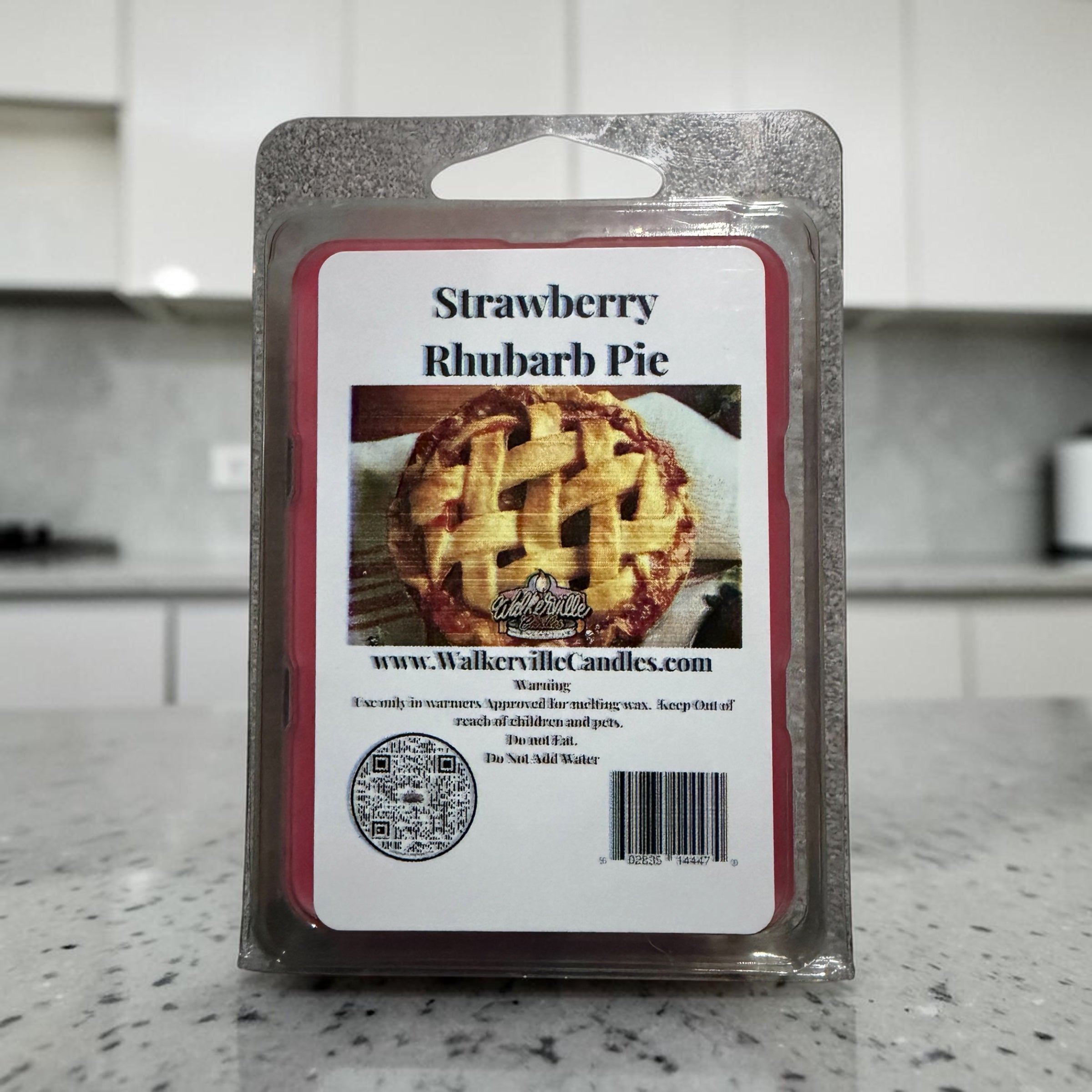 Strawberry Rhubarb Pie Wax Melt