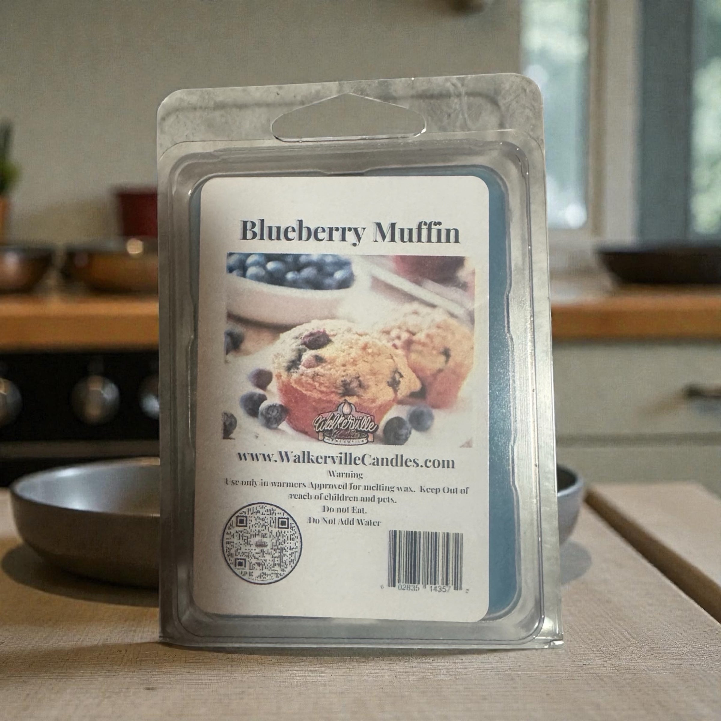 Blueberry Muffin Soy wax, Hand-poured, Eco-friendly Wax Melt
