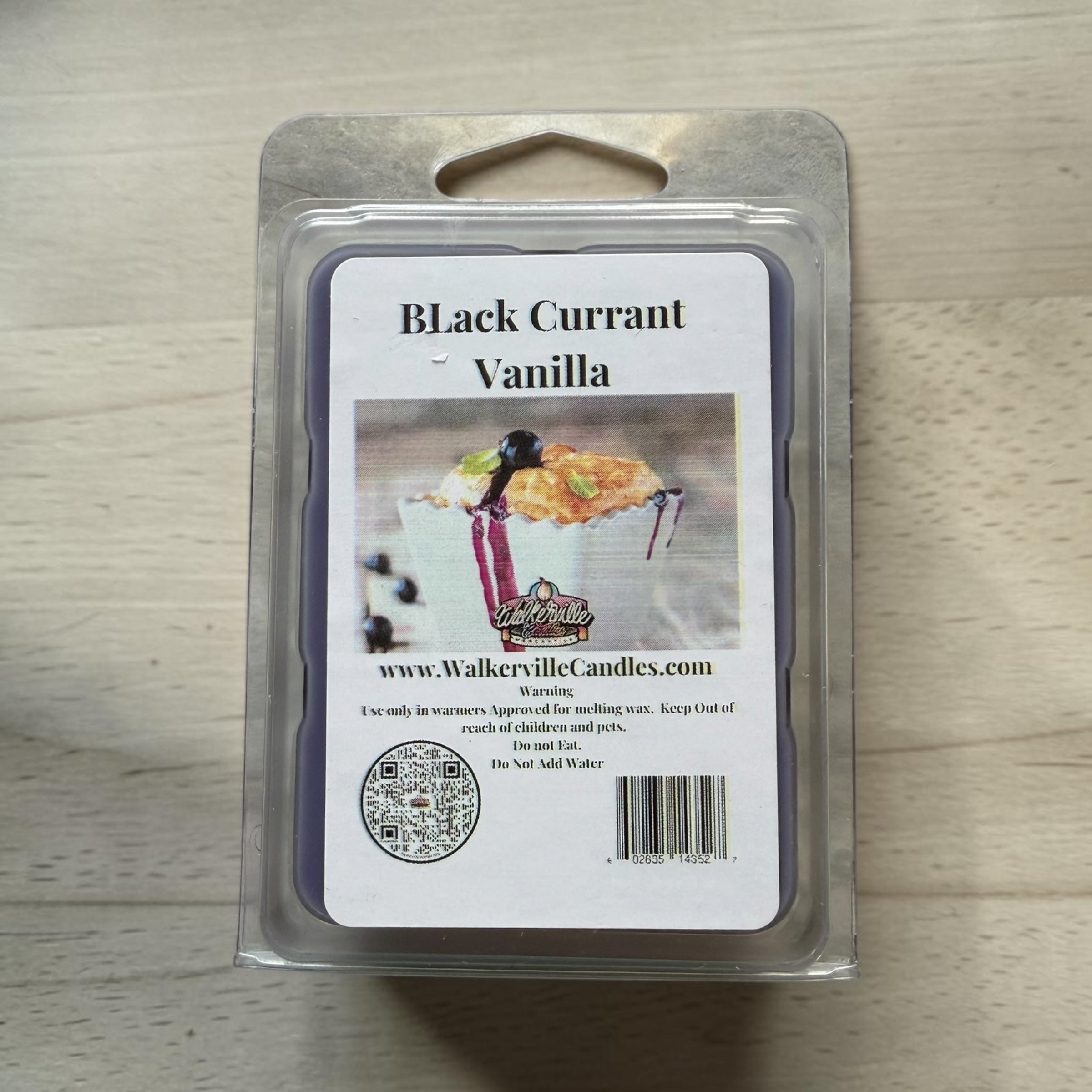 Black Currant Vanilla Wax Melt