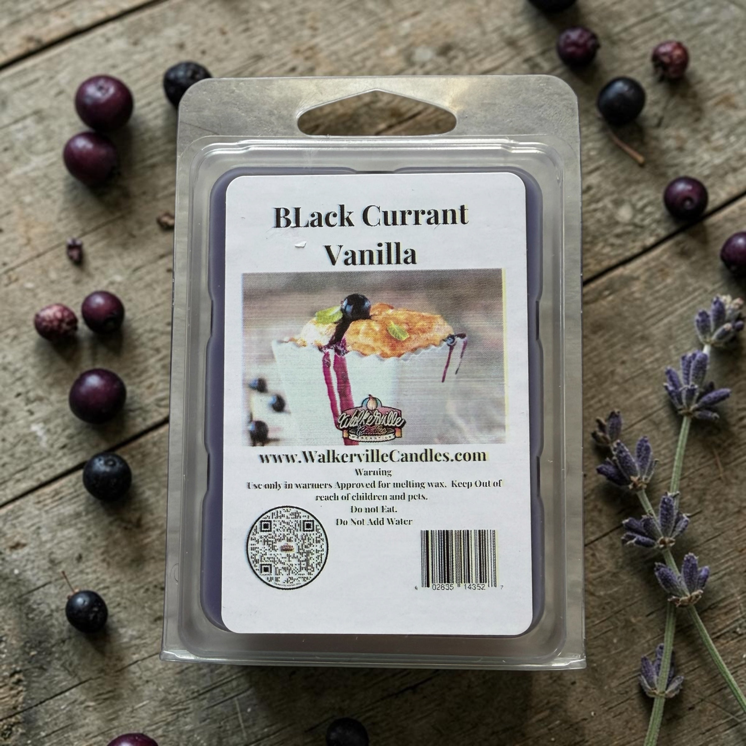 Black Currant Vanilla Wax Melt